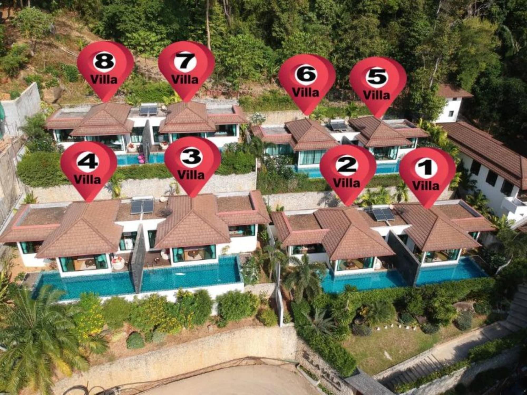 Vista Exterior Silla Villa Private Pool & Sea View