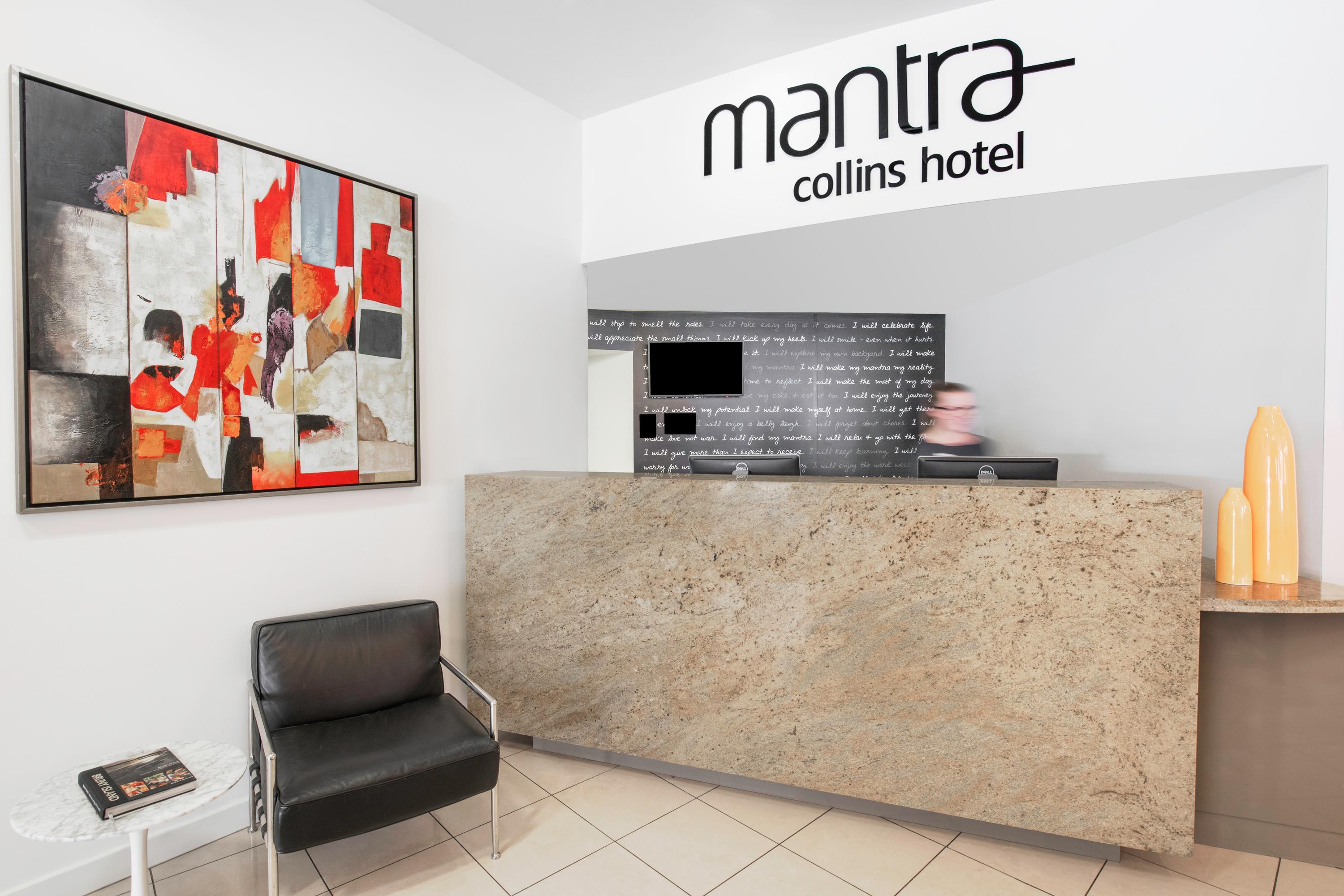 Vista Lobby Mantra on Collins Hobart