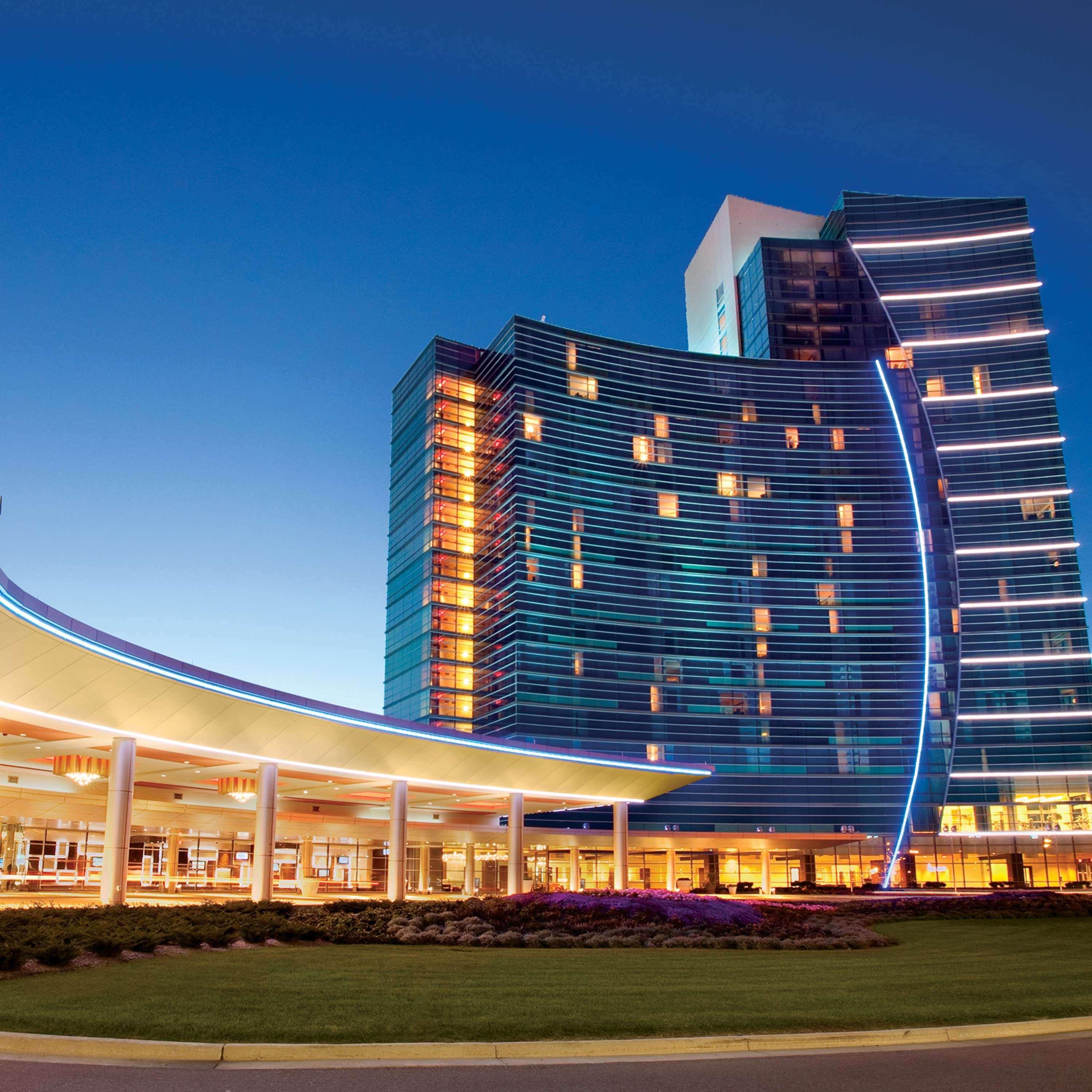 Vista Exterior Blue Chip Casino Hotel and Spa