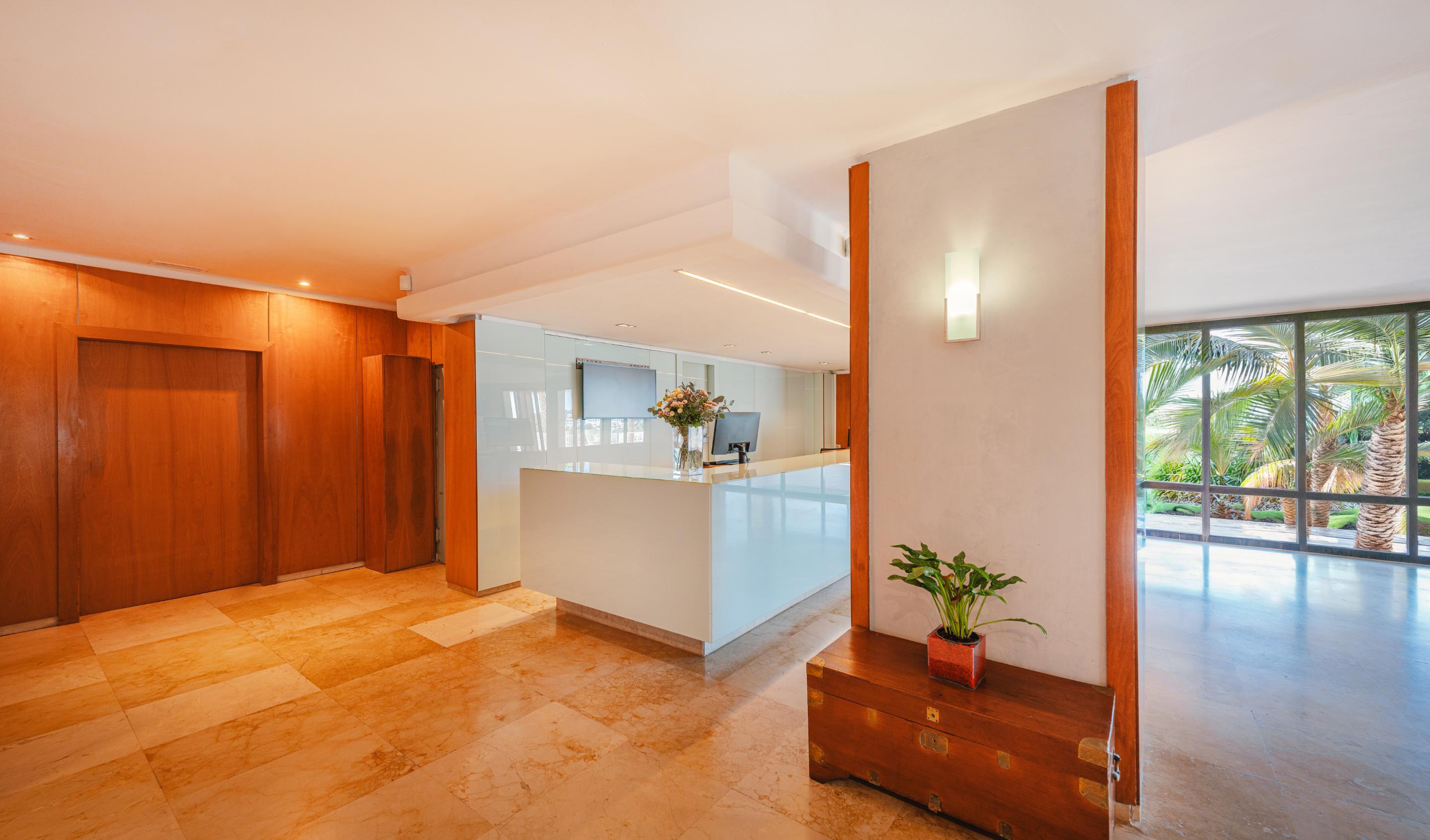Vista Lobby Palladium Hotel Cala LLonga