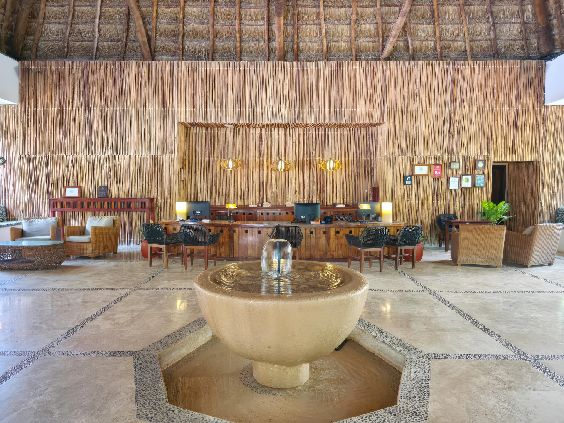 Vista Lobby Villas HM Paraiso del Mar