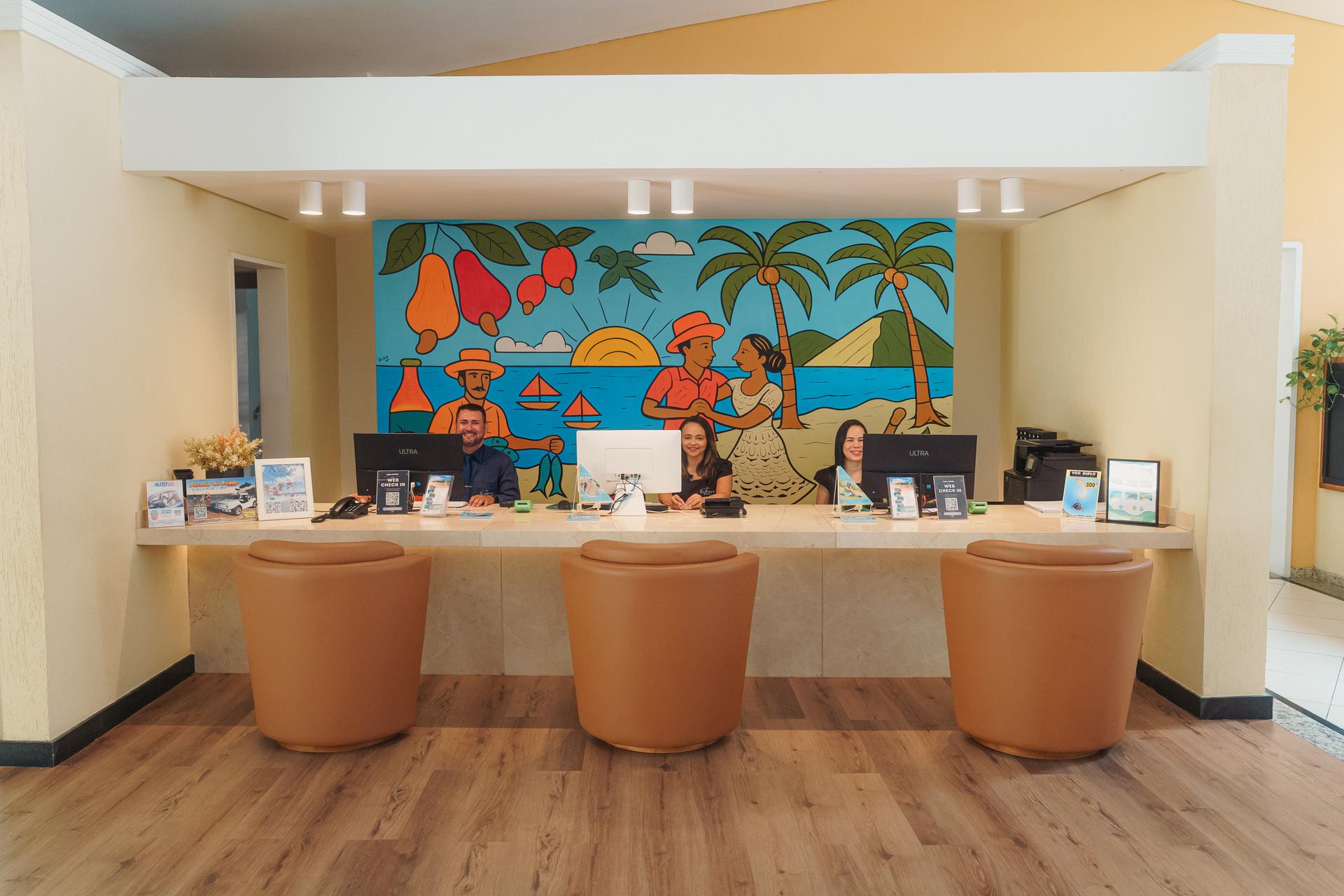 Vista Lobby El Aram Natal Mar Hotel