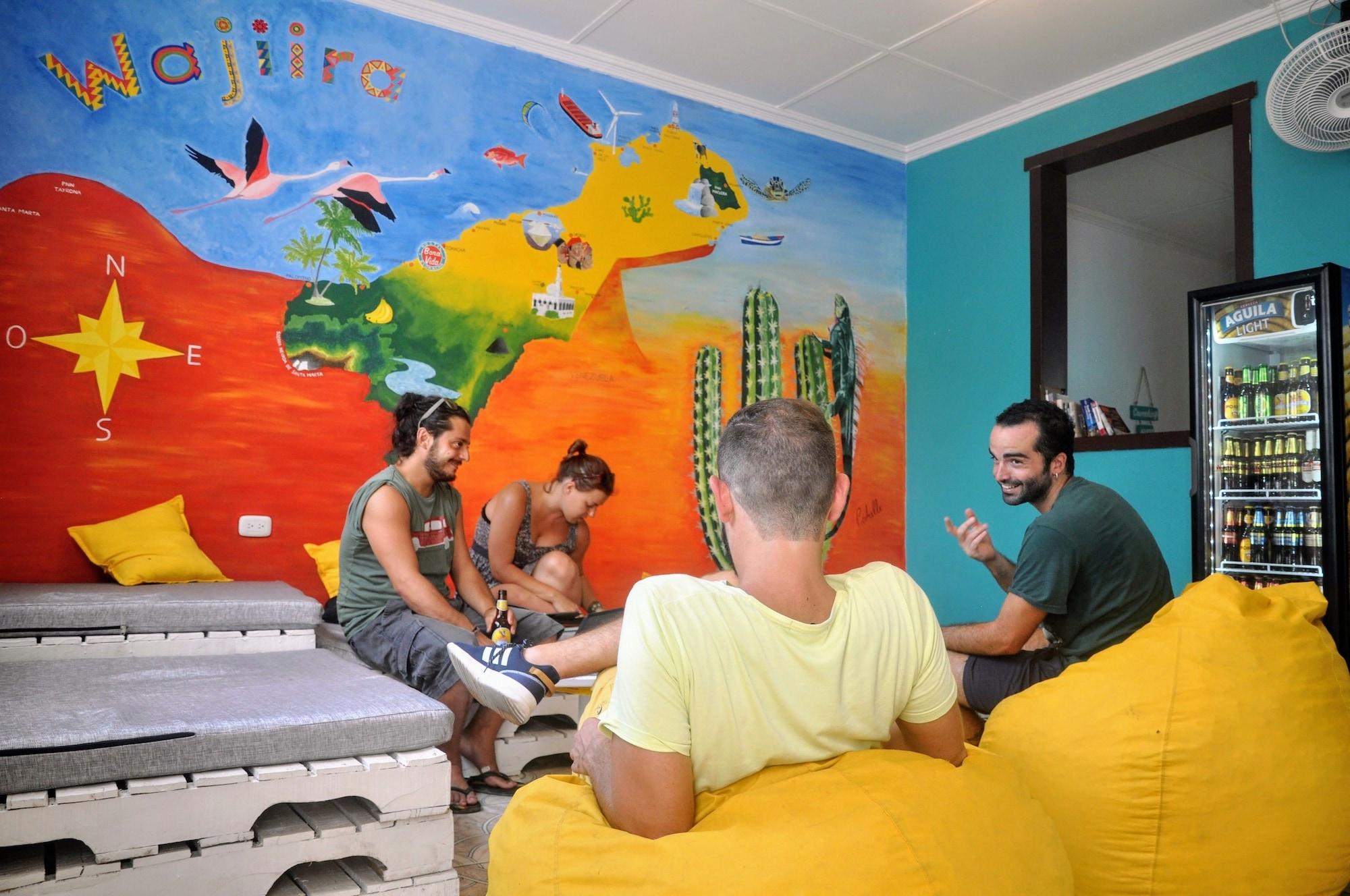 Vista Lobby Bona Vida Hostel la Quinta