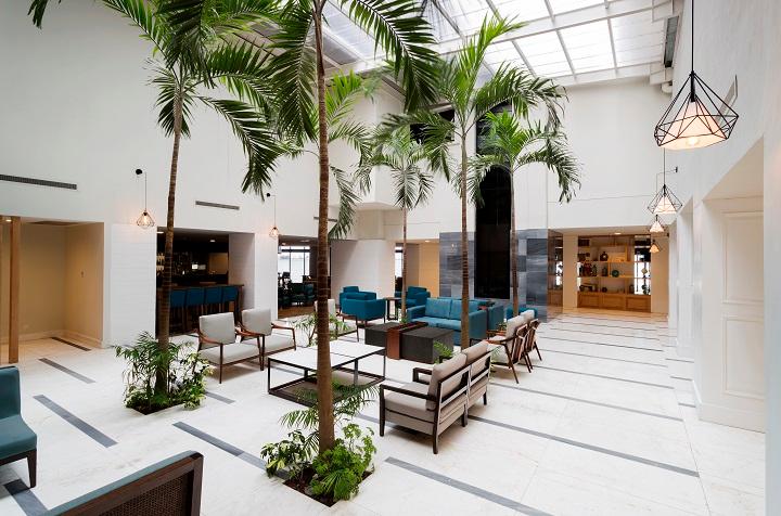 Vista Lobby DoubleTree by Hilton Veracruz