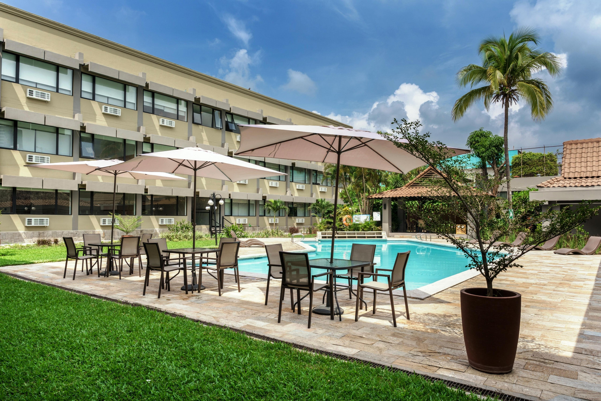 Vista Piscina Best Western Plus Hotel Terraza