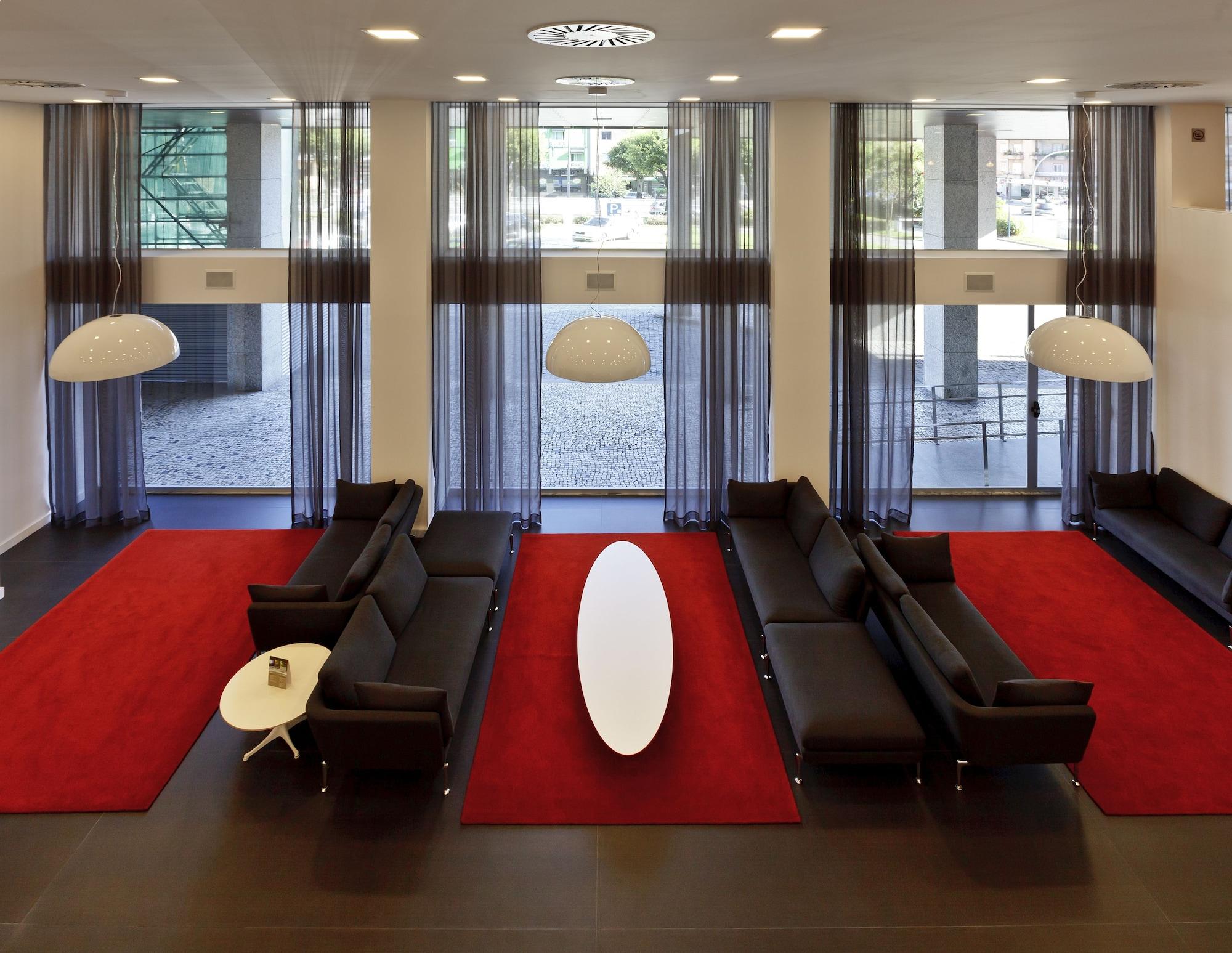 Vista Lobby Mercure Braga Centro