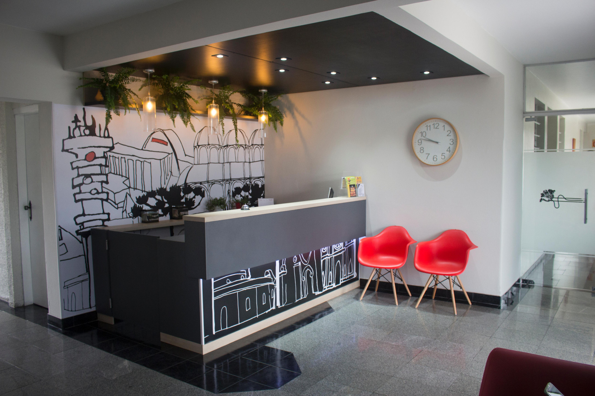 Vista Lobby Hotel Dois Irmãos