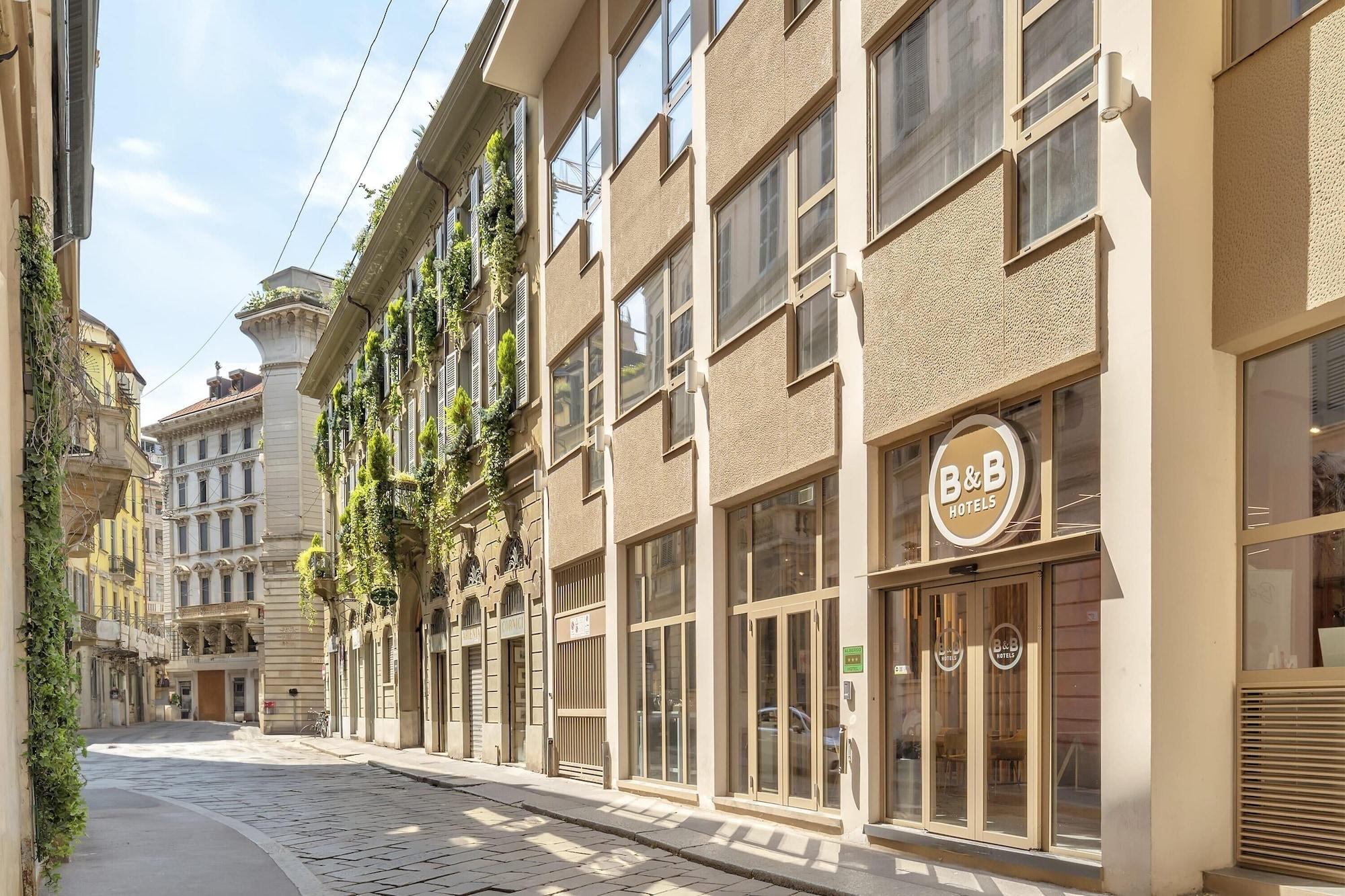 Vista Exterior B&B Hotel Milano City Center Duomo