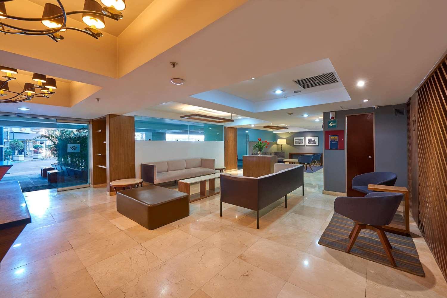 Vista Lobby Wyndham Garden Mexico City Polanco
