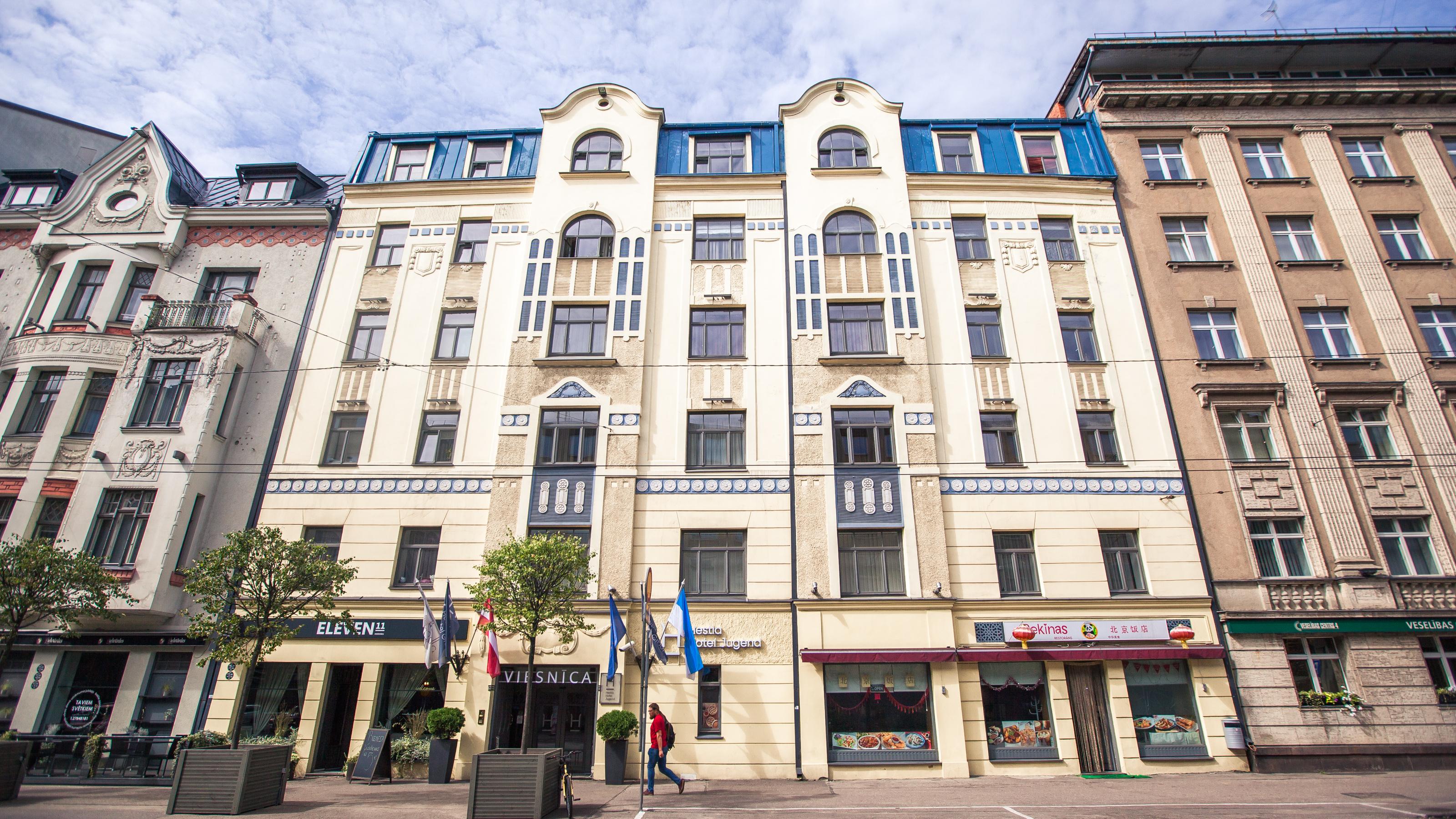 Vista Exterior Hestia Hotel Jugend