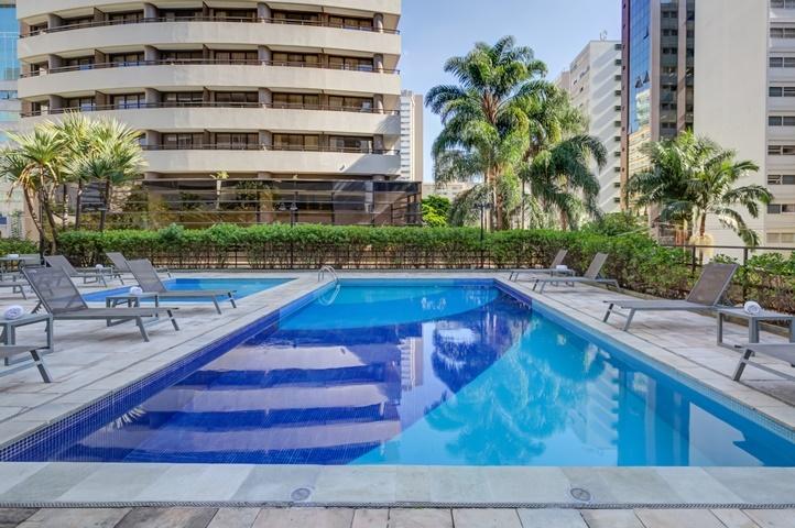 Vista Piscina Radisson Paulista