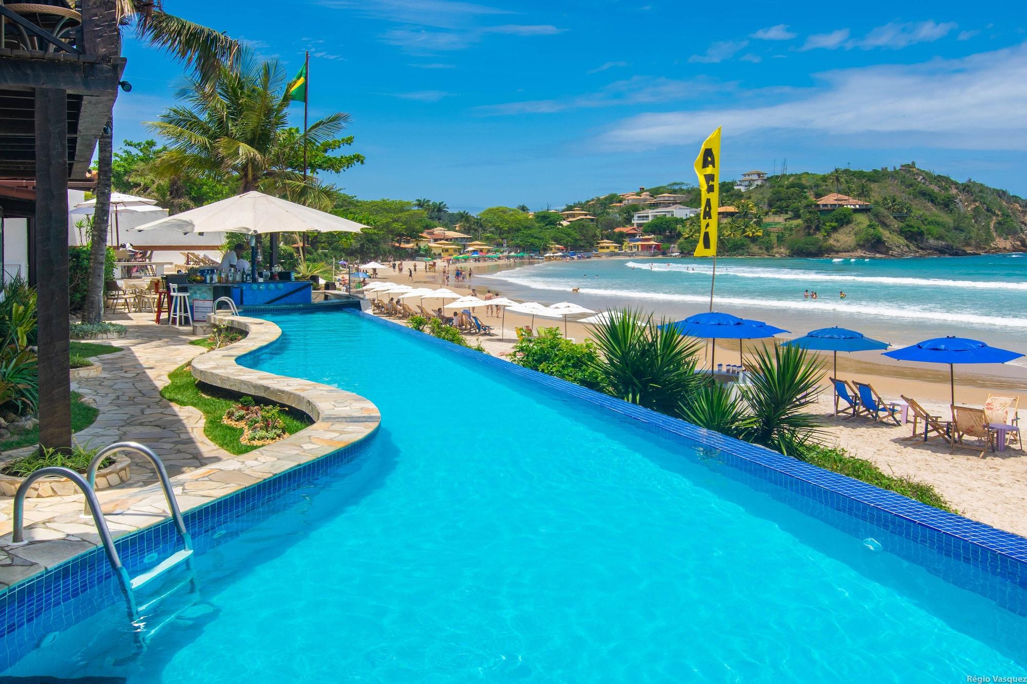 Vista Piscina Chez Pitu Praia Hotel