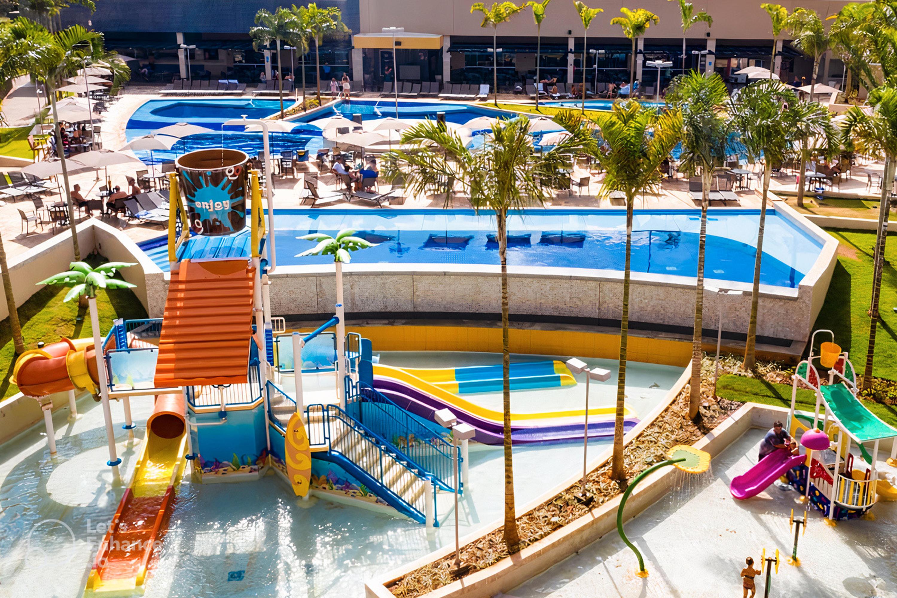 Vista Exterior Enjoy Solar das Águas Park Resort