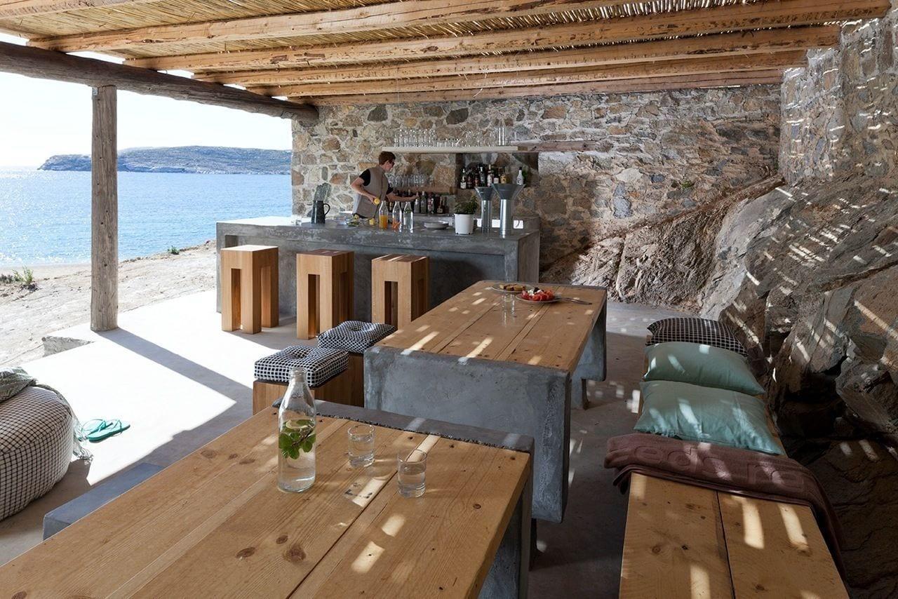 Bar/Salón Coco-Mat Eco Residences Serifos