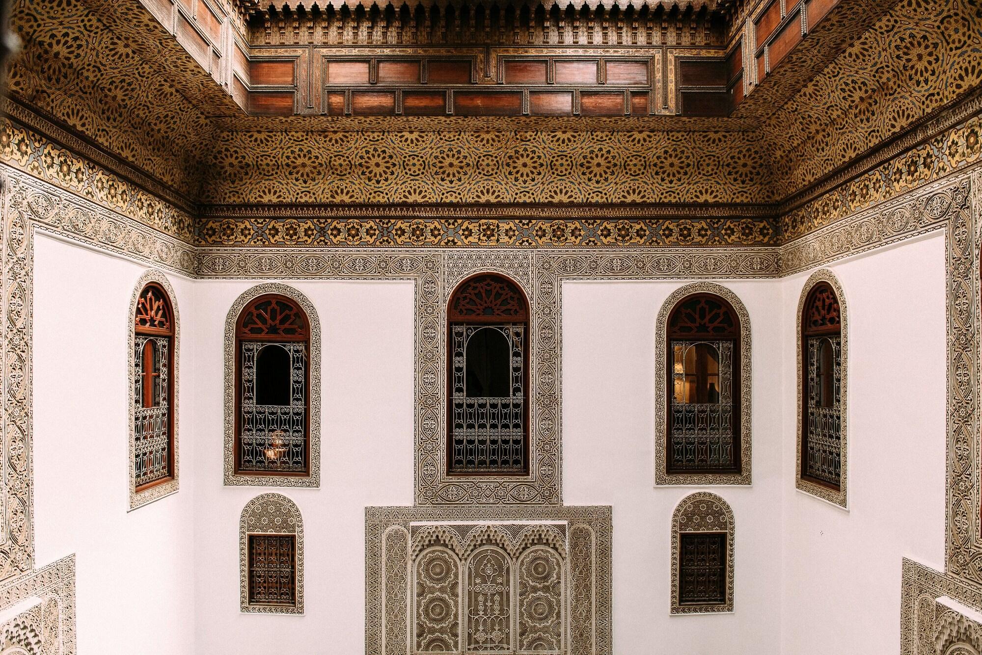 Vista Lobby La Maison Bleue Batha