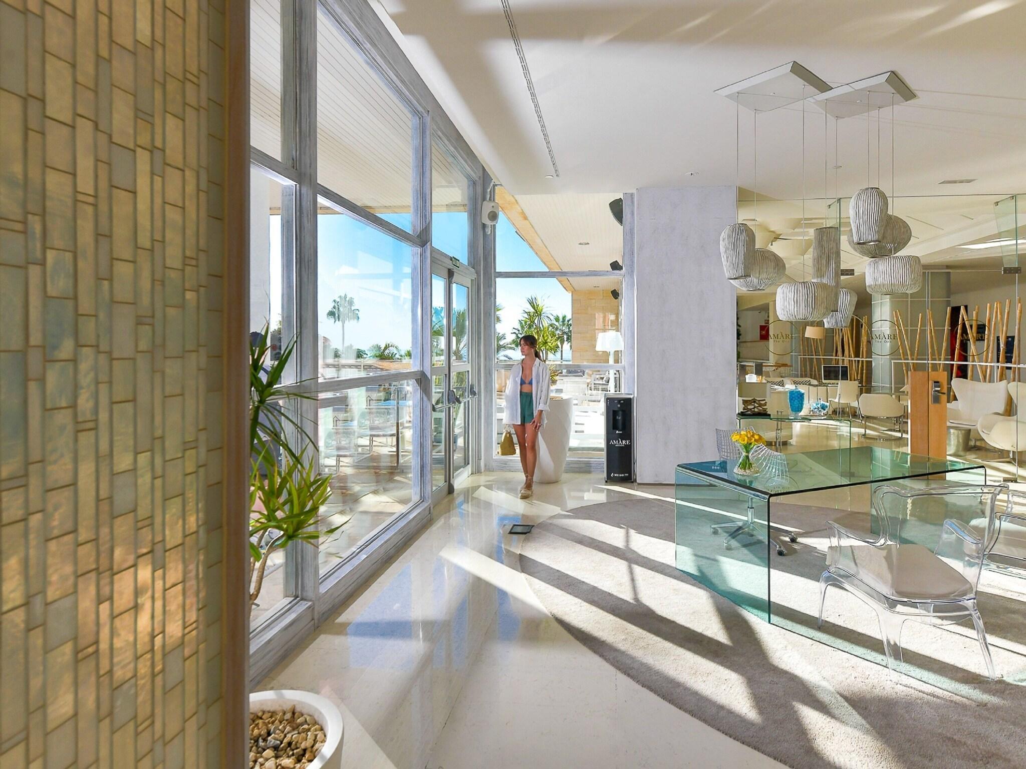 Vista Lobby Amàre Beach Hotel Marbella - Adults Recommended