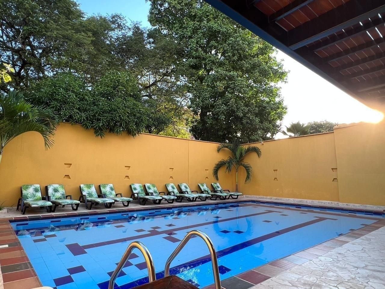 Vista Piscina Curazao Hotel