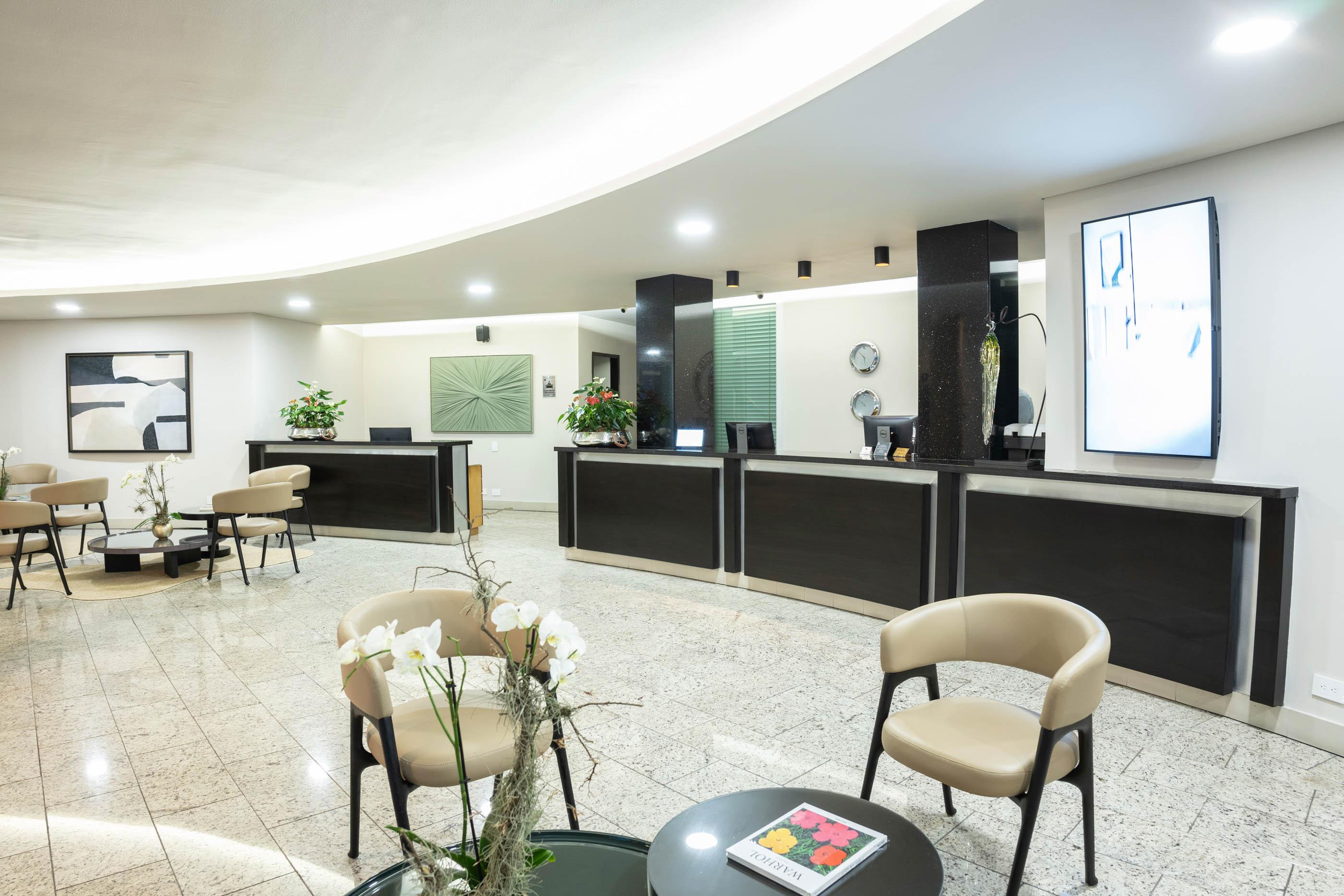 Vista Lobby Hotel Egina Medellín