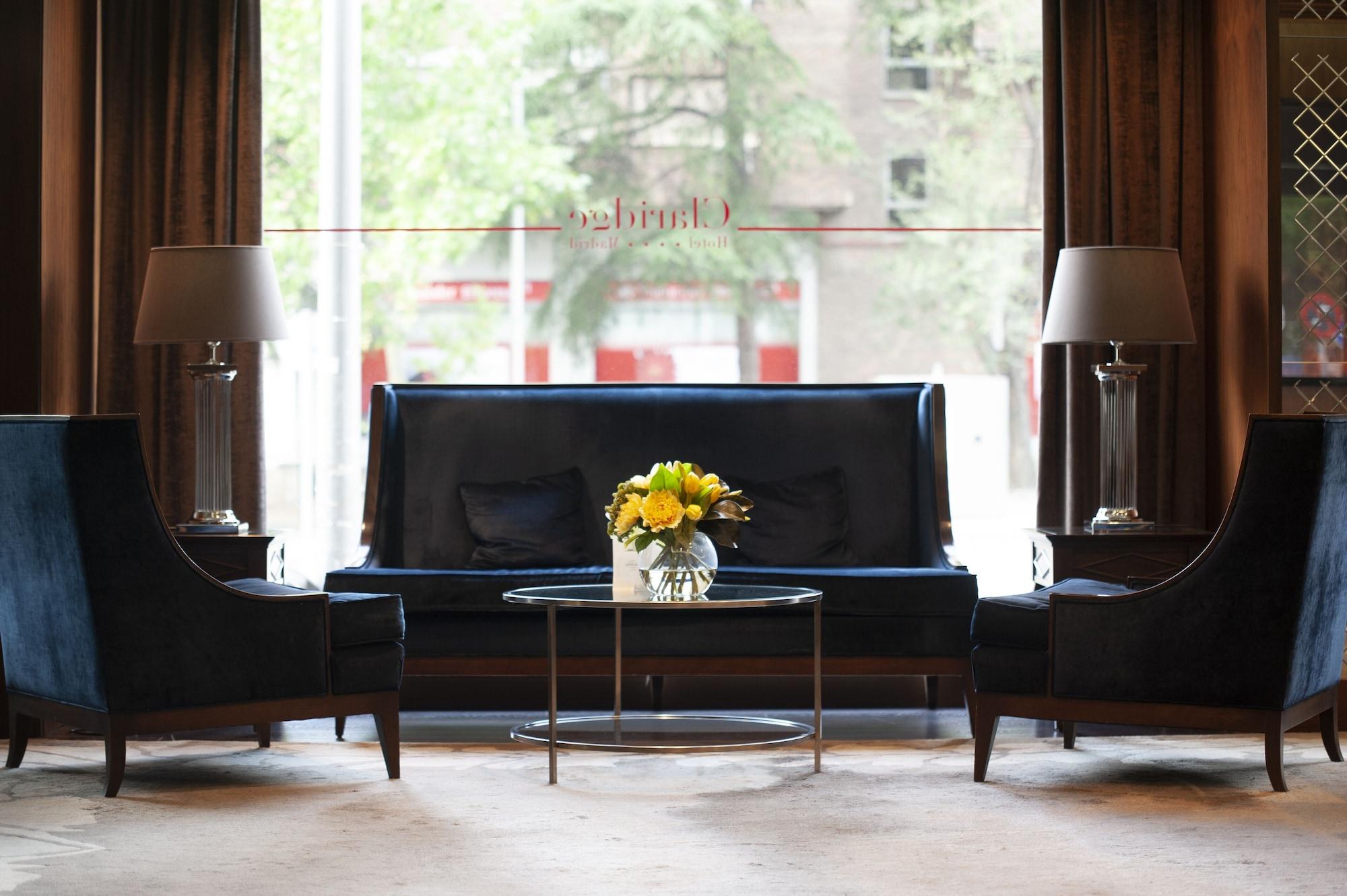 Vista Lobby Hotel Claridge Madrid