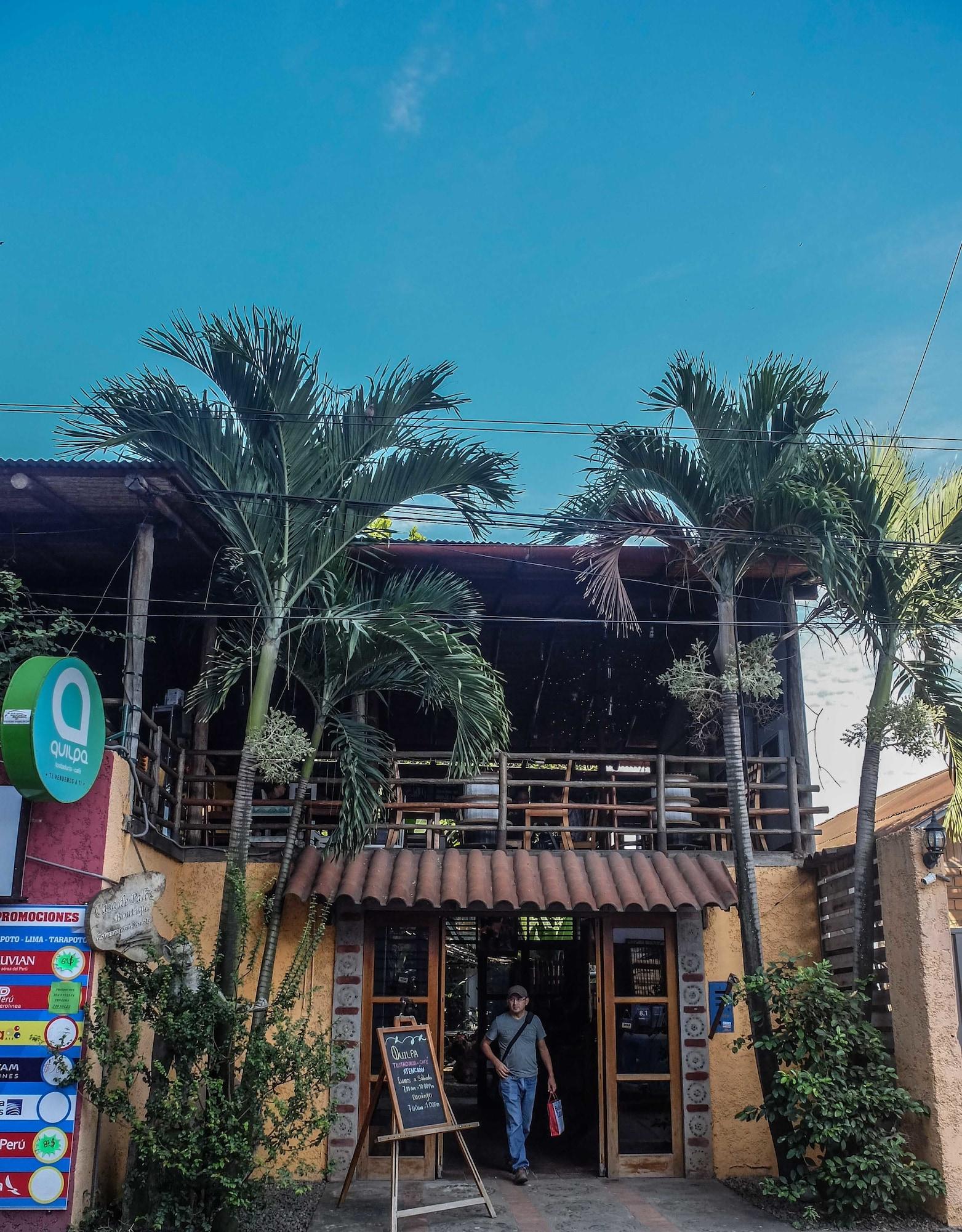 Vista Exterior Casa de Palos Boutique