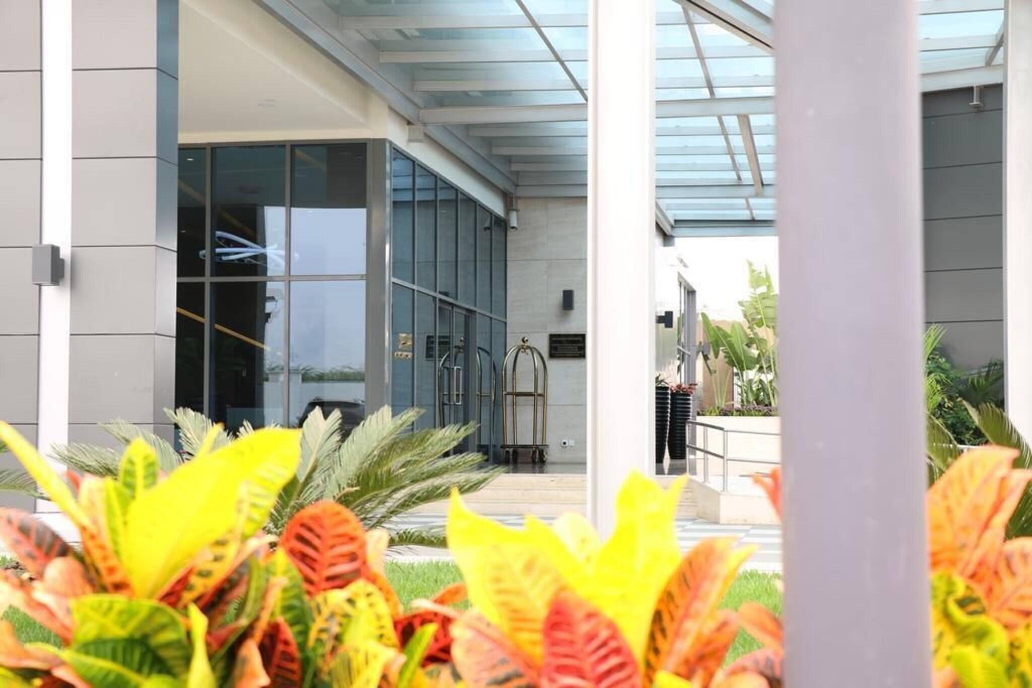 Vista Lobby Palmeiras Suite Hotel