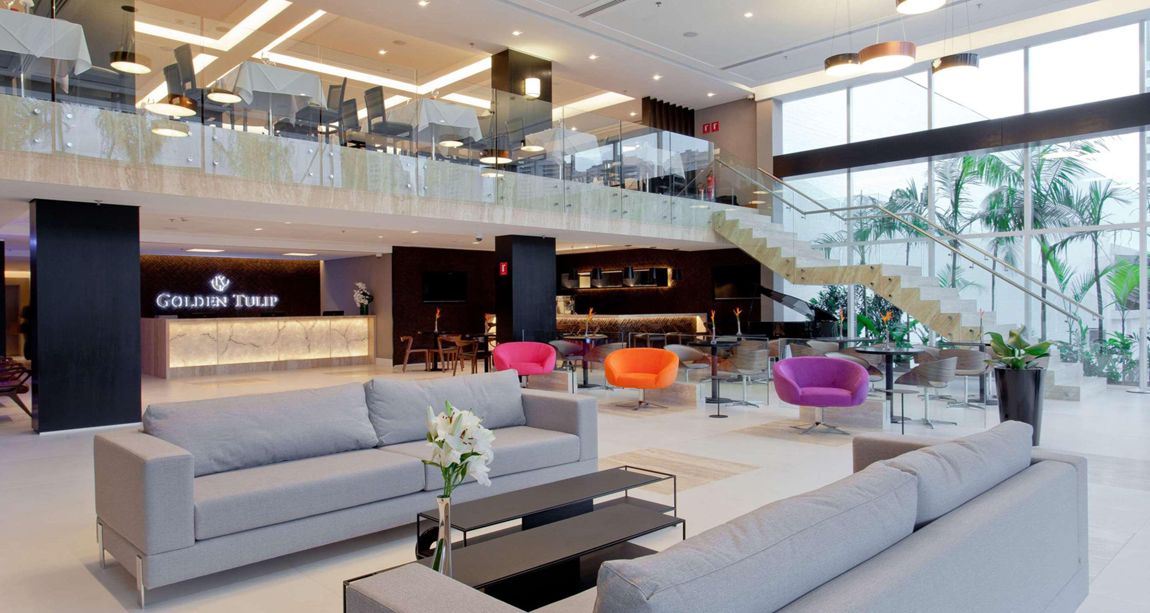 Vista Lobby Golden Tulip Sao Jose Dos Campos