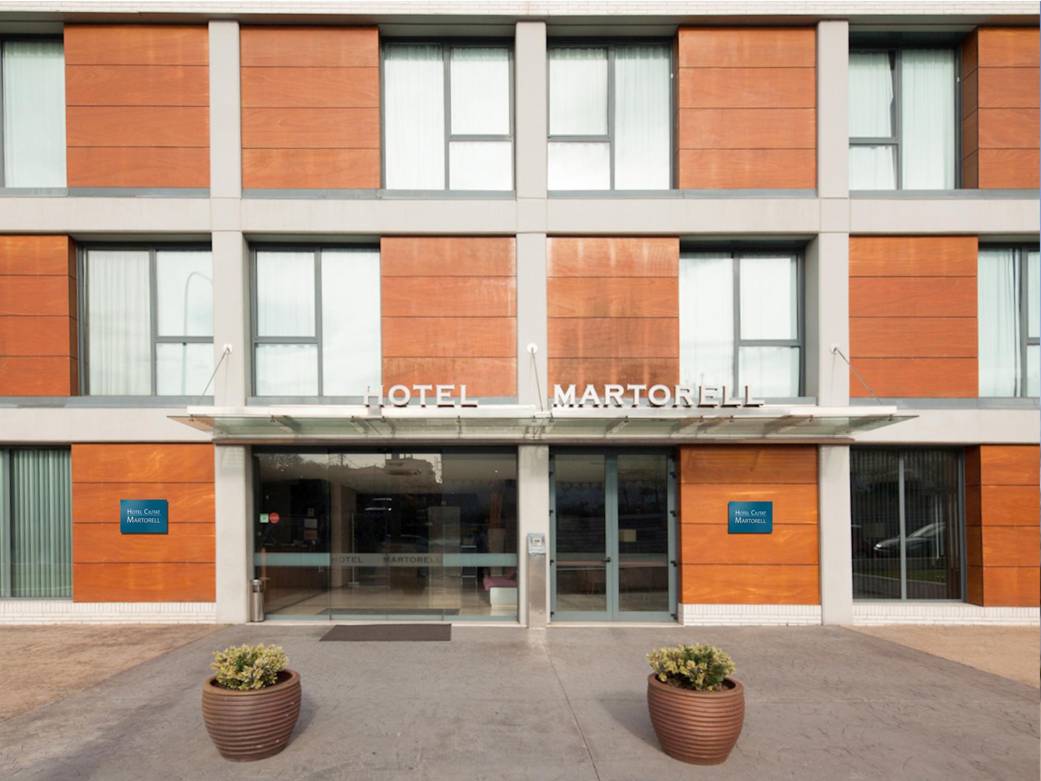 Vista Exterior Hotel Ciutat Martorell