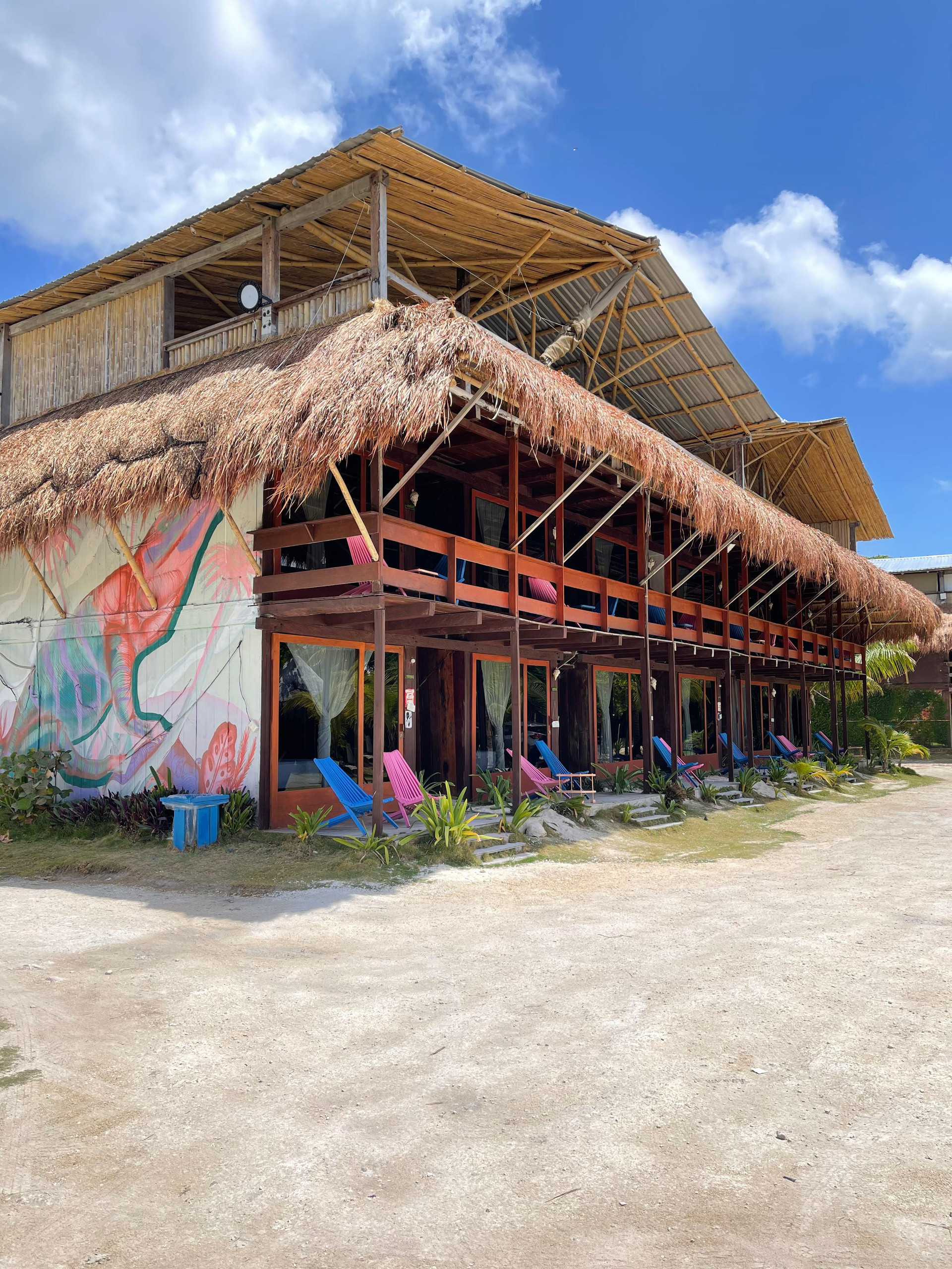 Vista Exterior Eco Cabañas BlueKay
