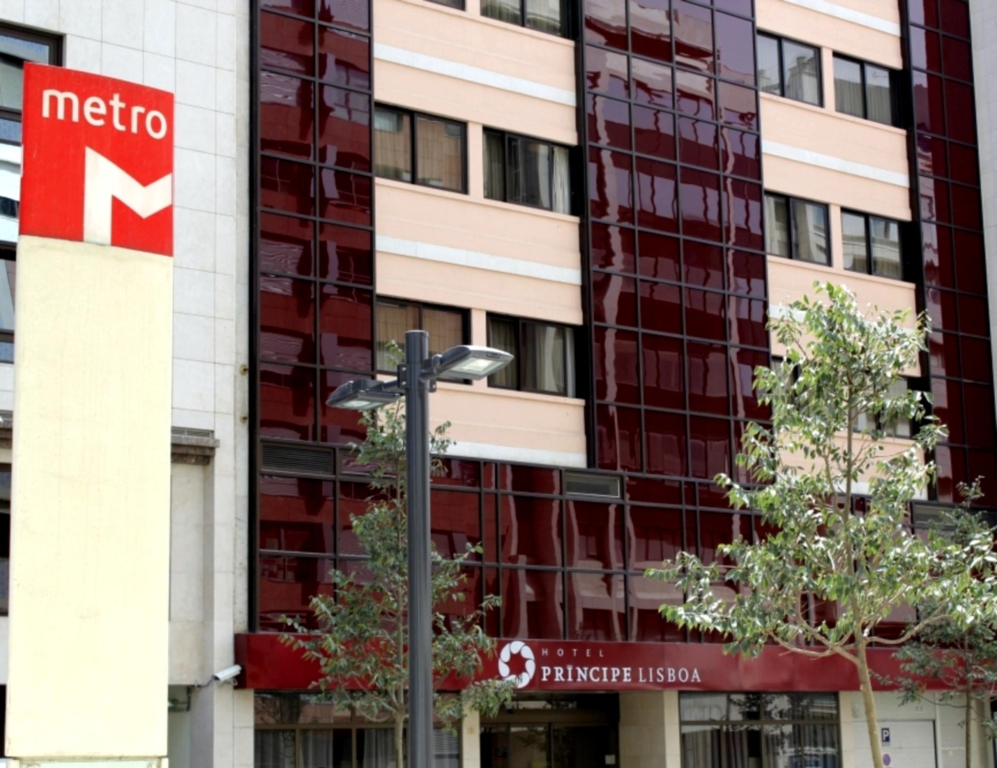 Vista Exterior Hotel Principe Lisboa