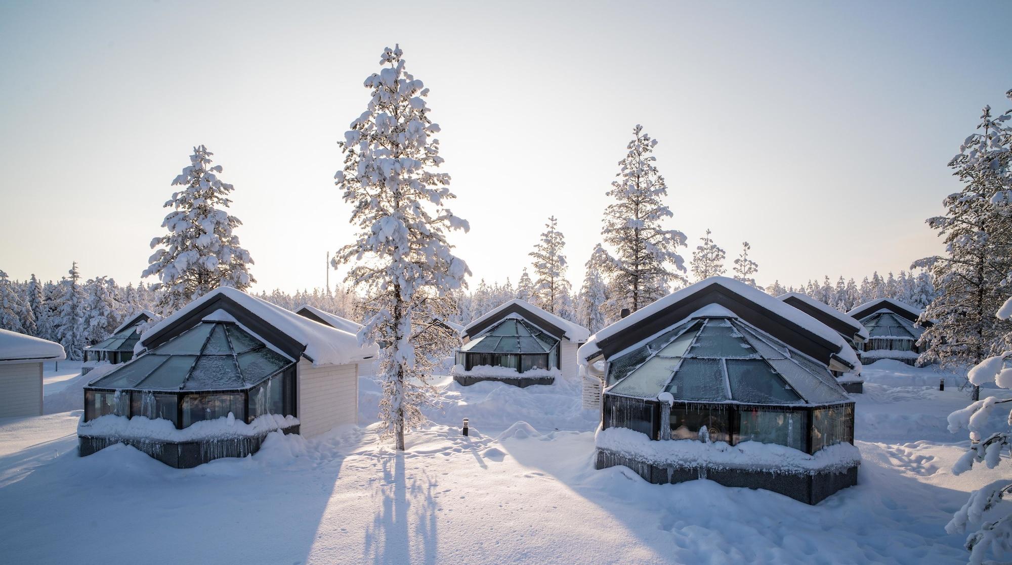Vista Exterior Santa's Igloos Arctic Circle