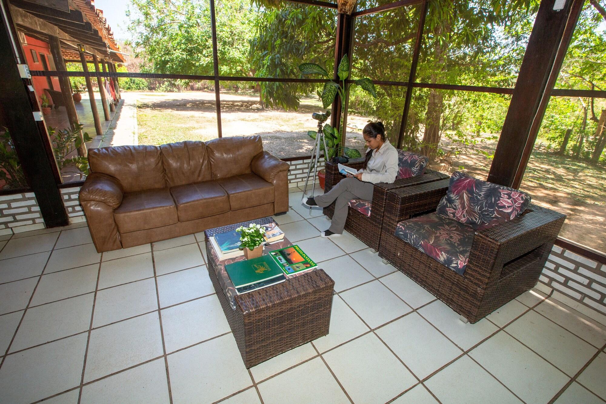 Vista Lobby SouthWild Pantanal Lodge