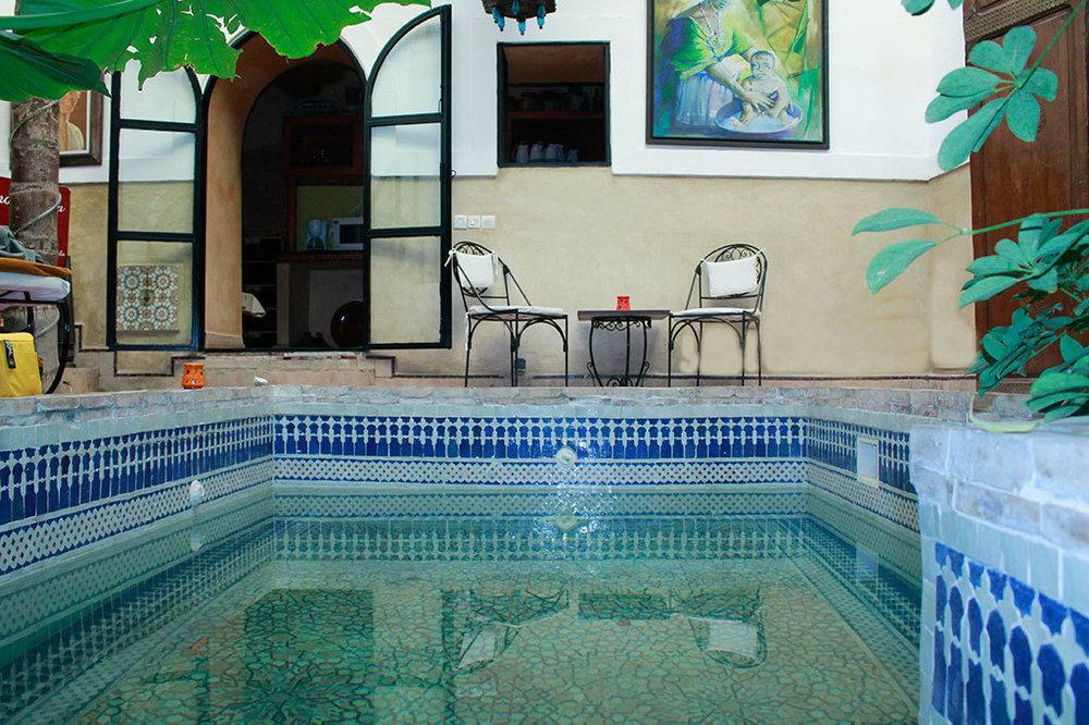 Vista Piscina Dar Narjis