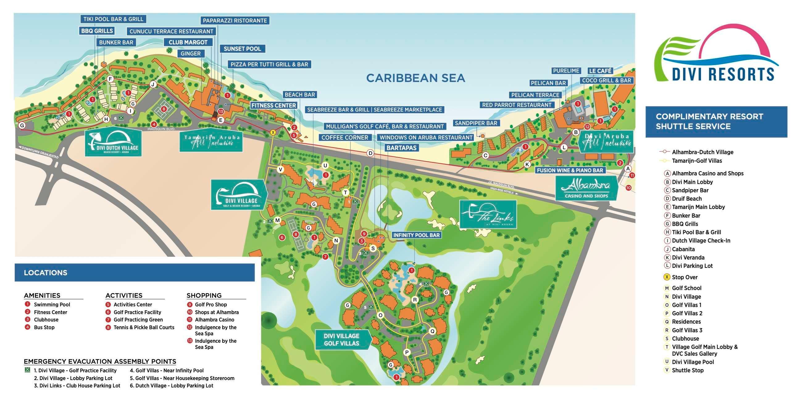 Vista Exterior Divi Village Golf & Beach Resort