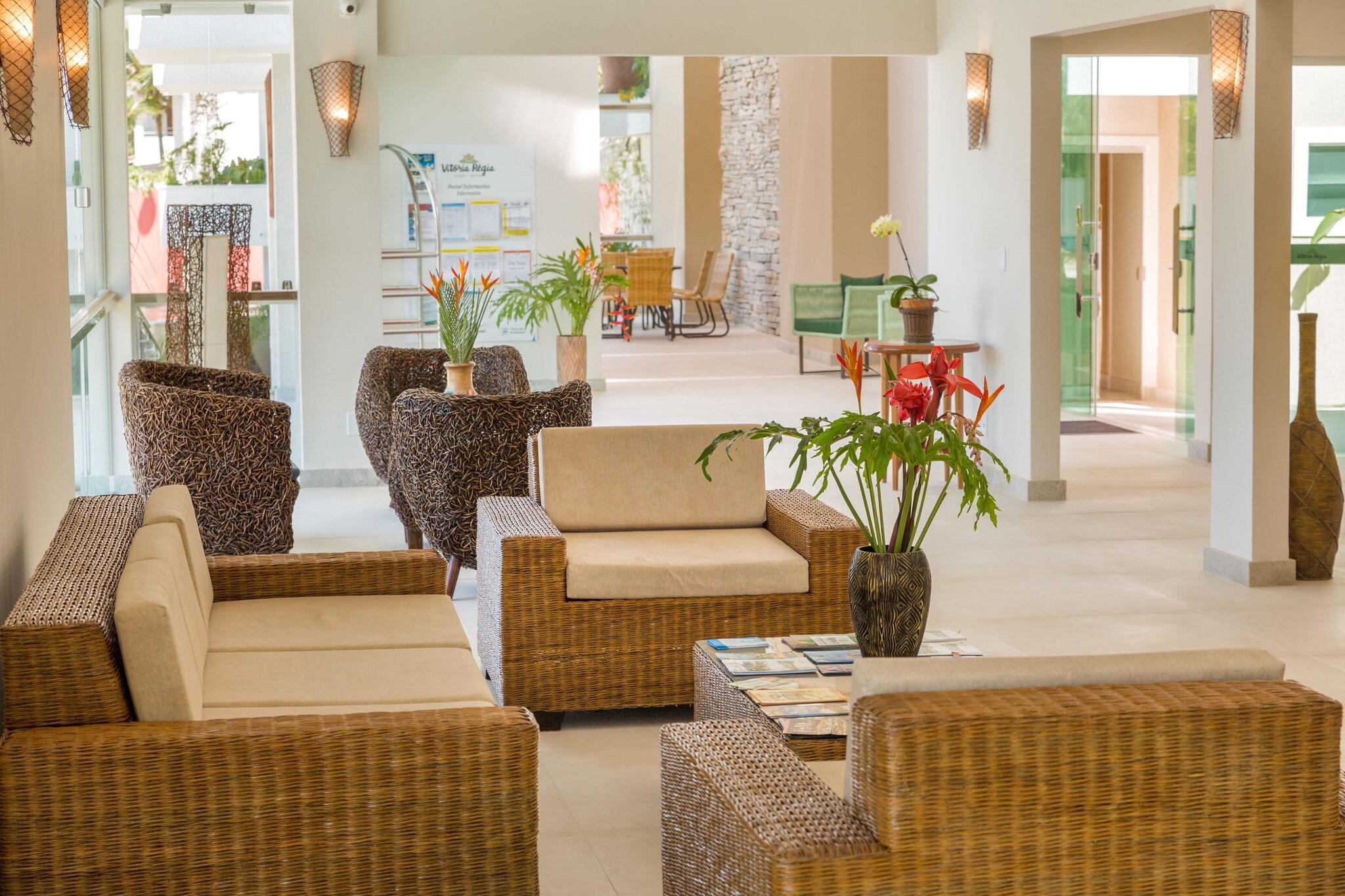 Vista Lobby Vitoria Regia Aparthotel