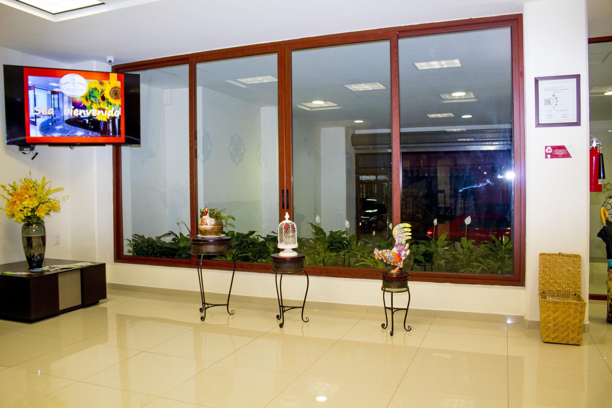 Vista Lobby Casa de la iaia Hotel
