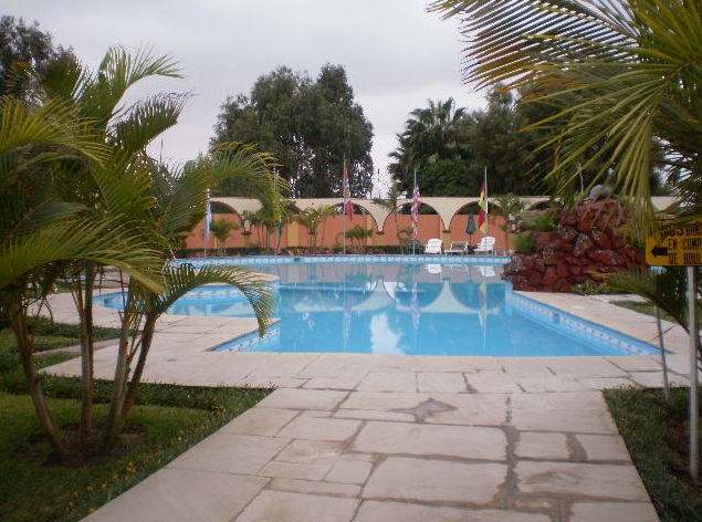 Vista Piscina El Mirador de Paracas