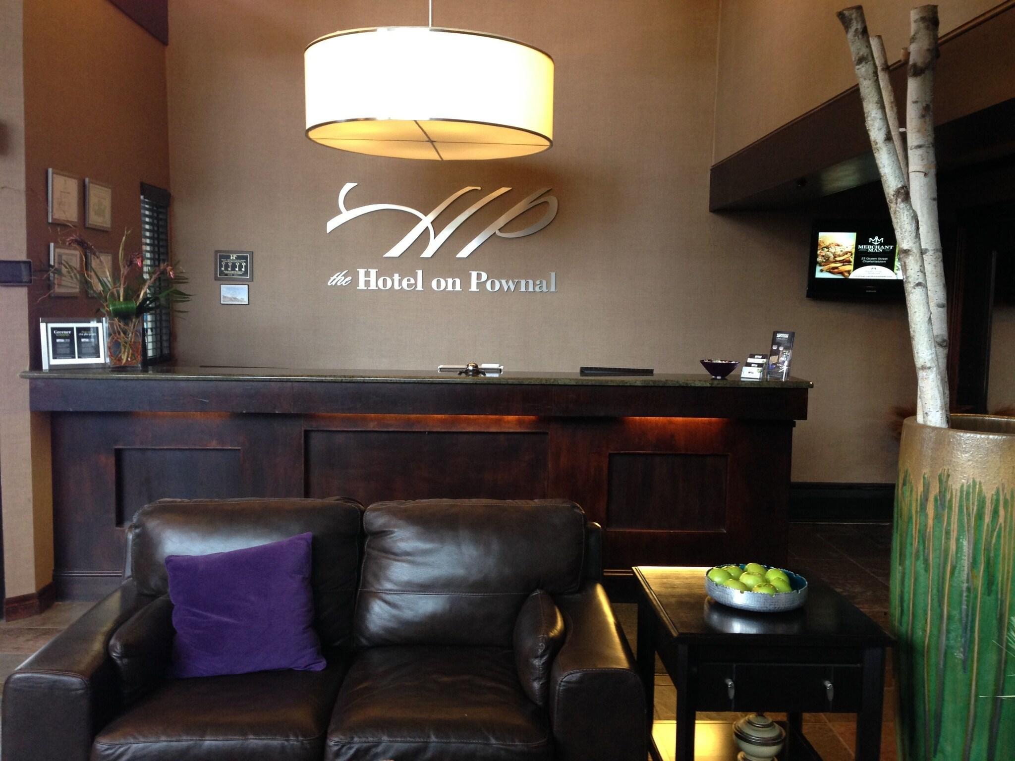 Vista Lobby The Hotel on Pownal