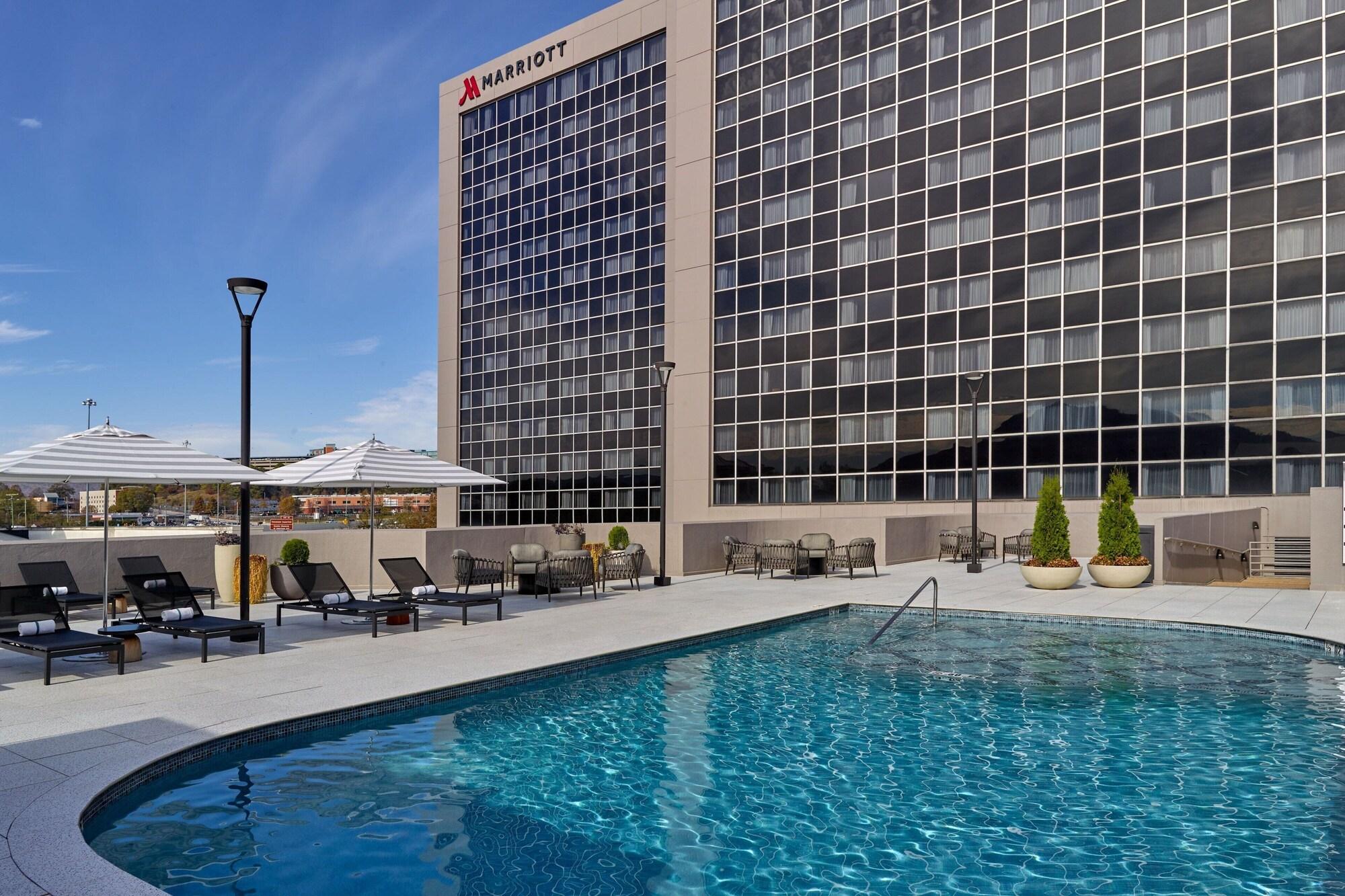 Vista Piscina Chattanooga Marriott Downtown