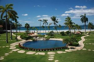 Alquiler Vacacional - Beachfront Palms Villa on Flamingo Beach - PRIVATE Home at 5 Star Resort!