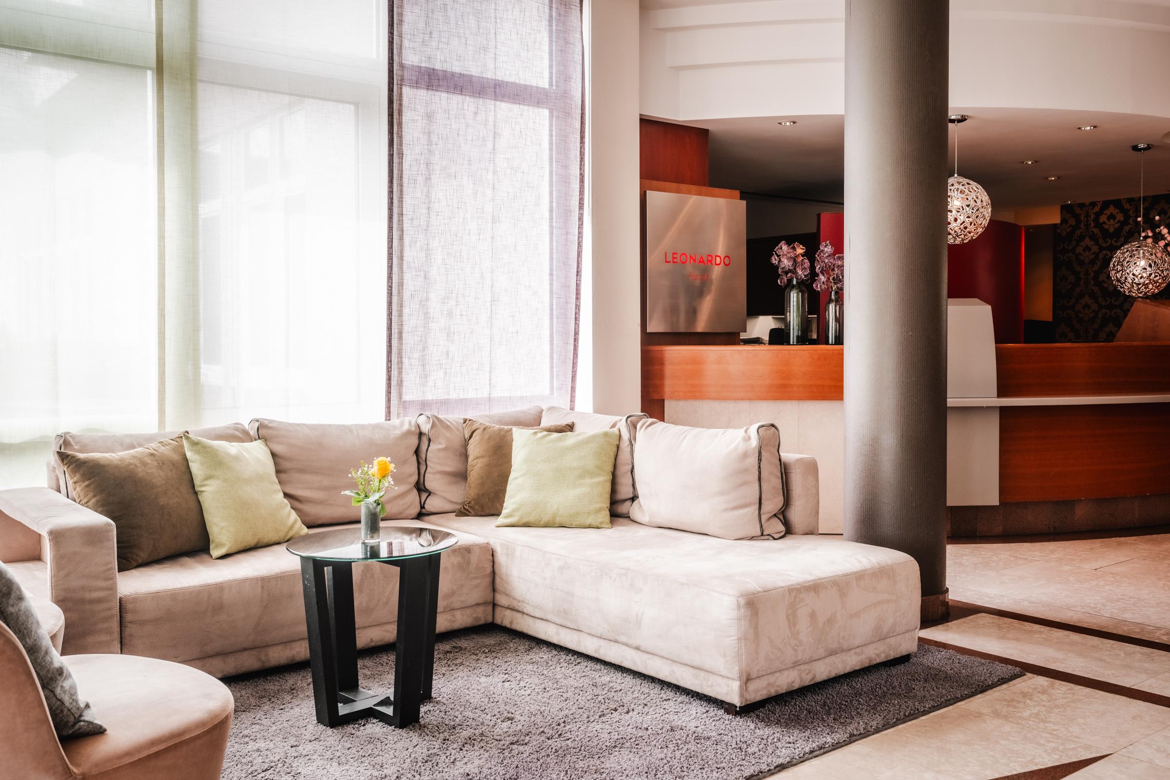 Vista Lobby Leonardo Hotel Aachen