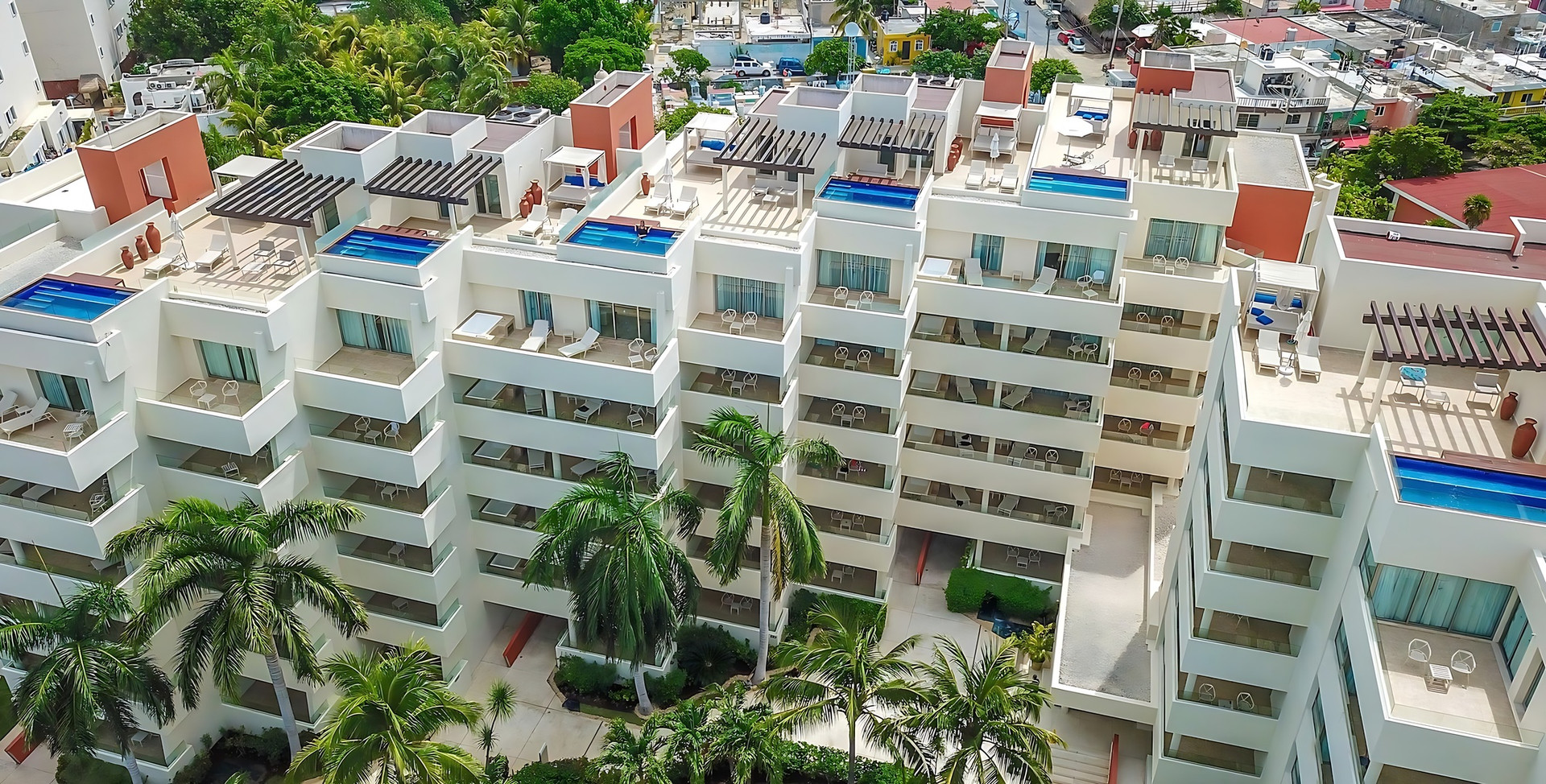 Vista Exterior Privilege Aluxes Isla Mujeres Adults Only