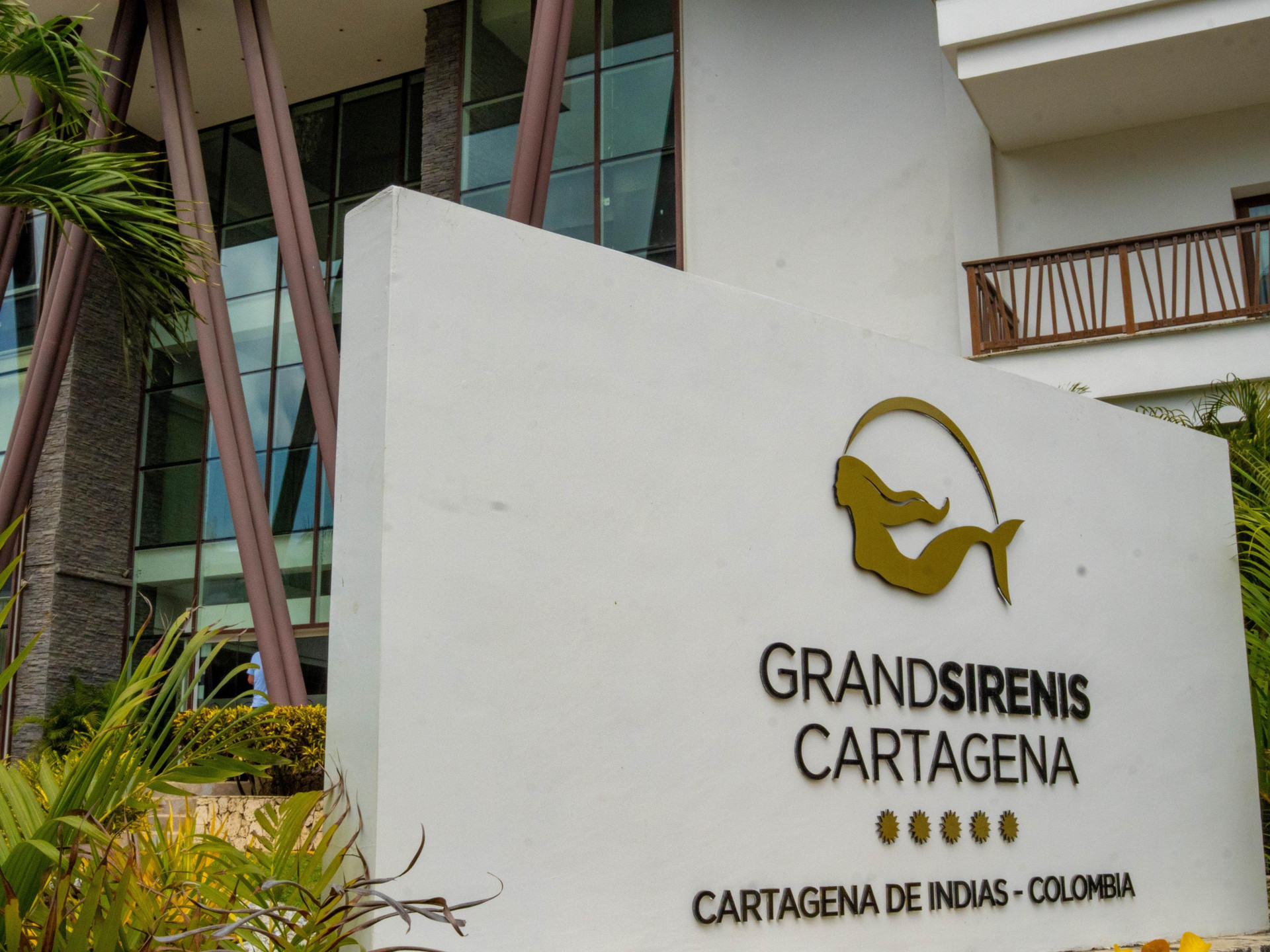Vista Lobby Grand Sirenis Cartagena