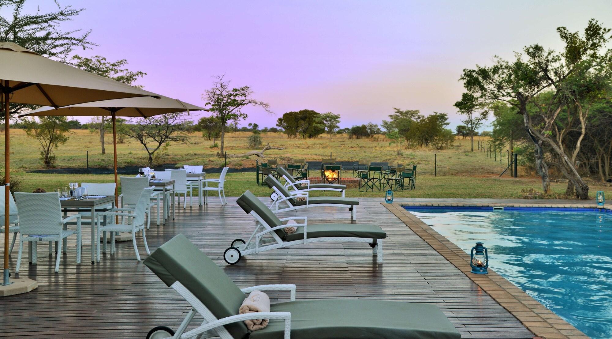 Vista Piscina Safari Plains