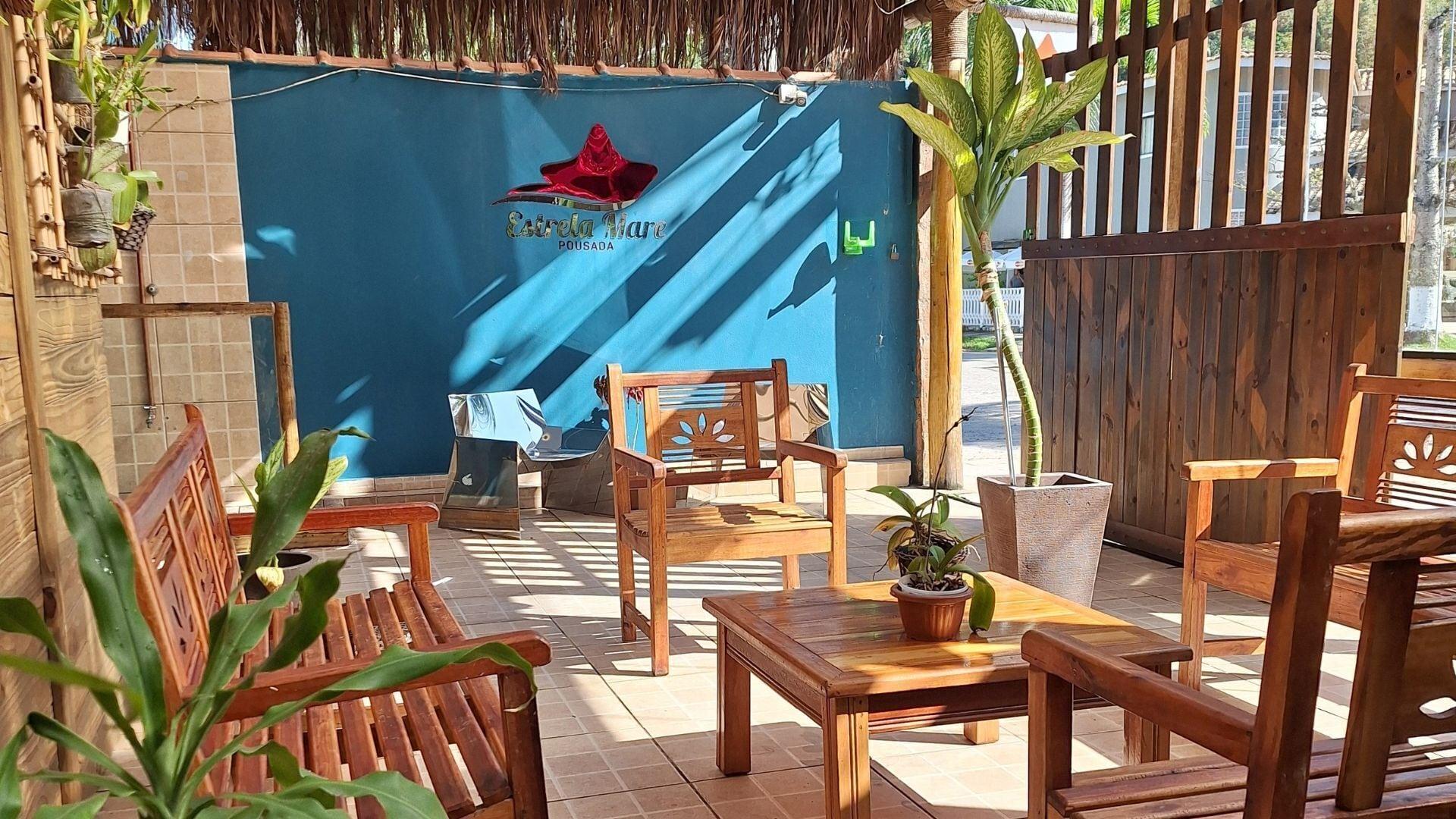 Vista Lobby Pousada Estrela Mare