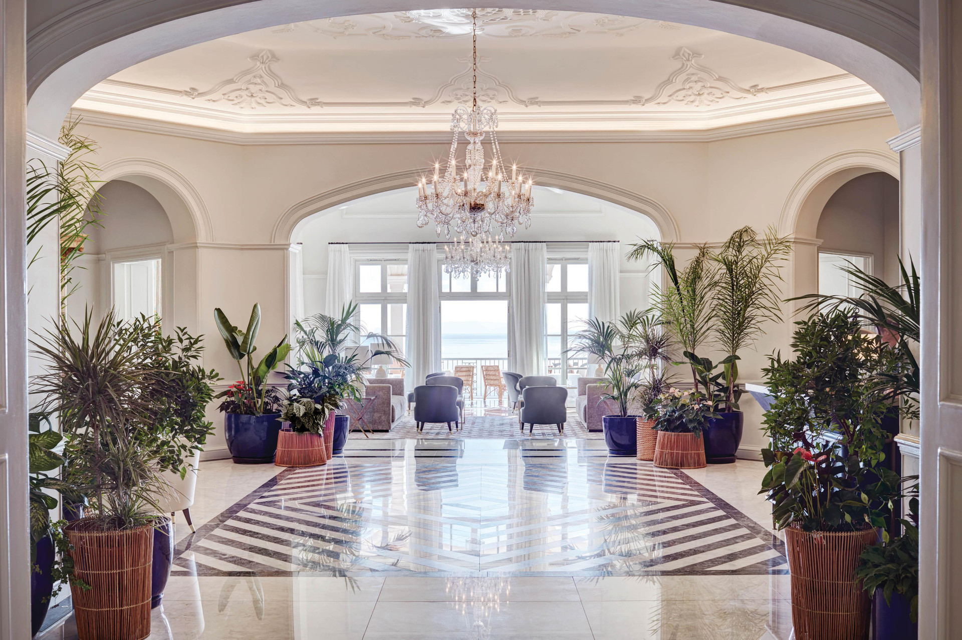 Vista Lobby Reid's Palace, A Belmond Hotel, Madeira