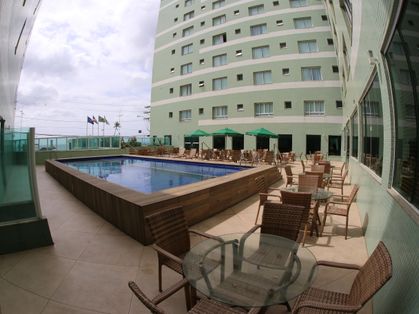 Vista da fachada da hospedagem Real Classic Bahia Hotel - Foto 2