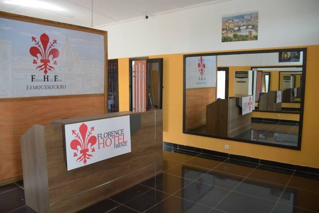 Vista Lobby Florence Hotel Firenze Yamoussoukro