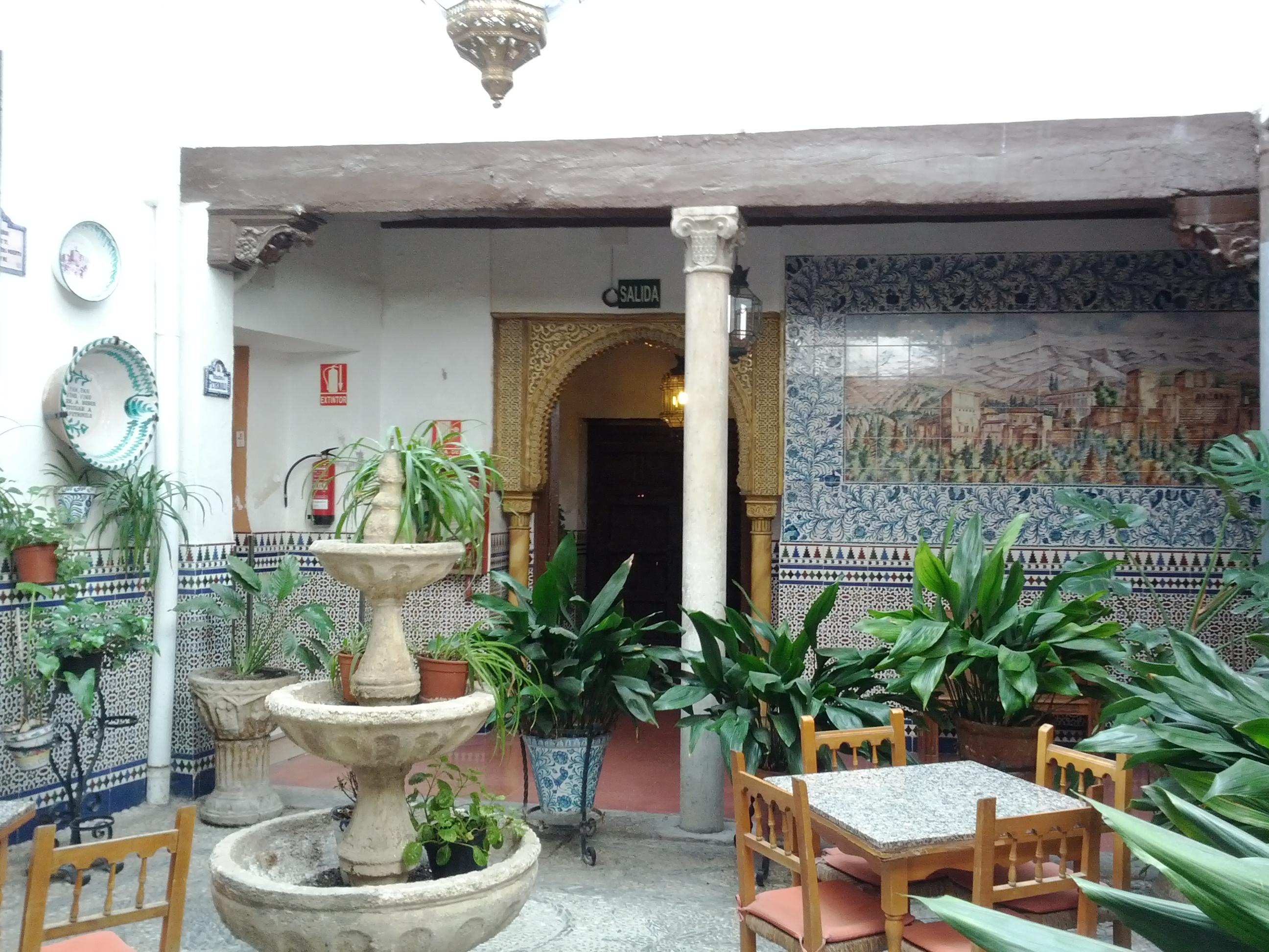 Vista Lobby Pensión San Joaquín