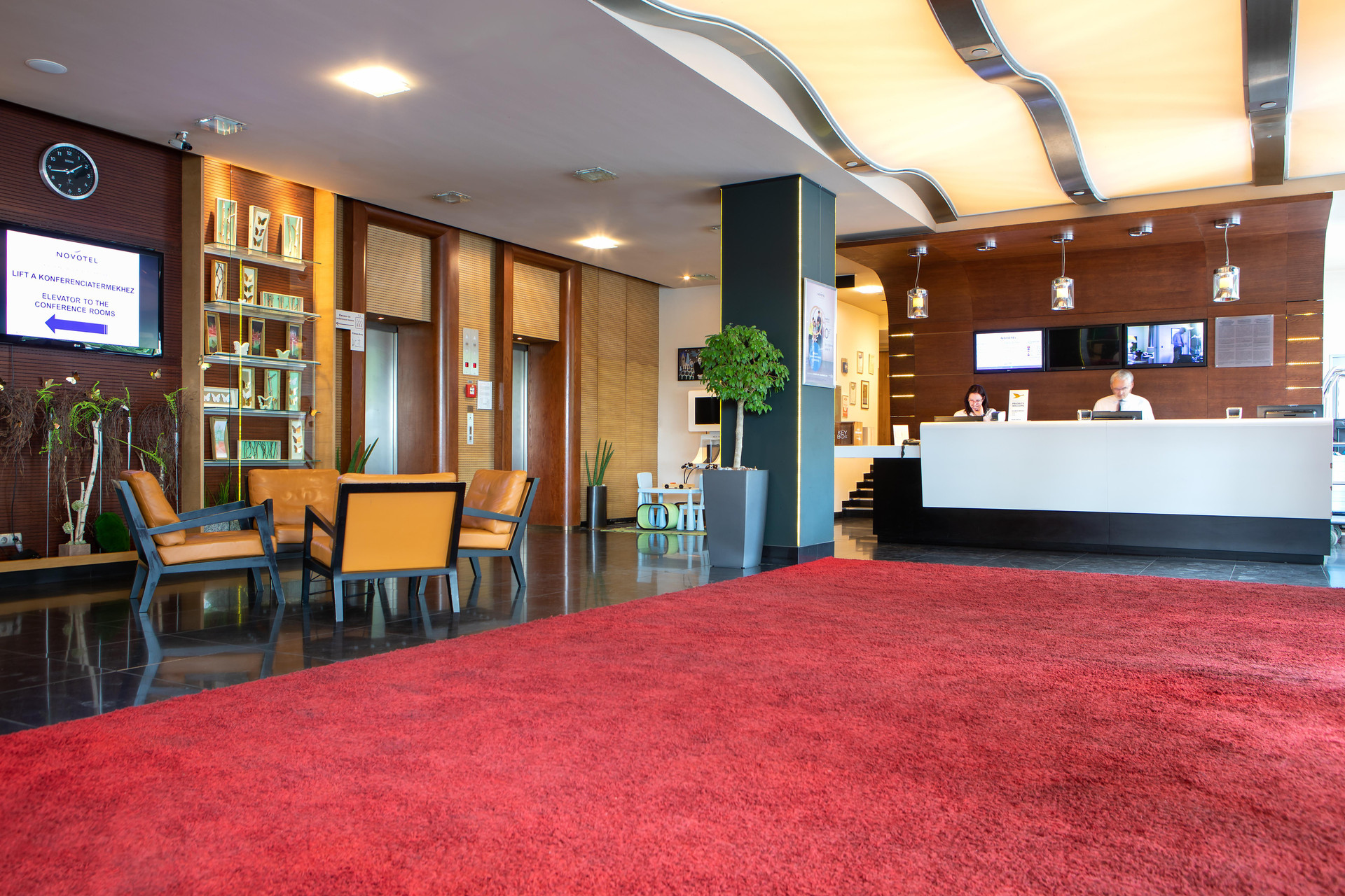 Vista Lobby Novotel Budapest Danube
