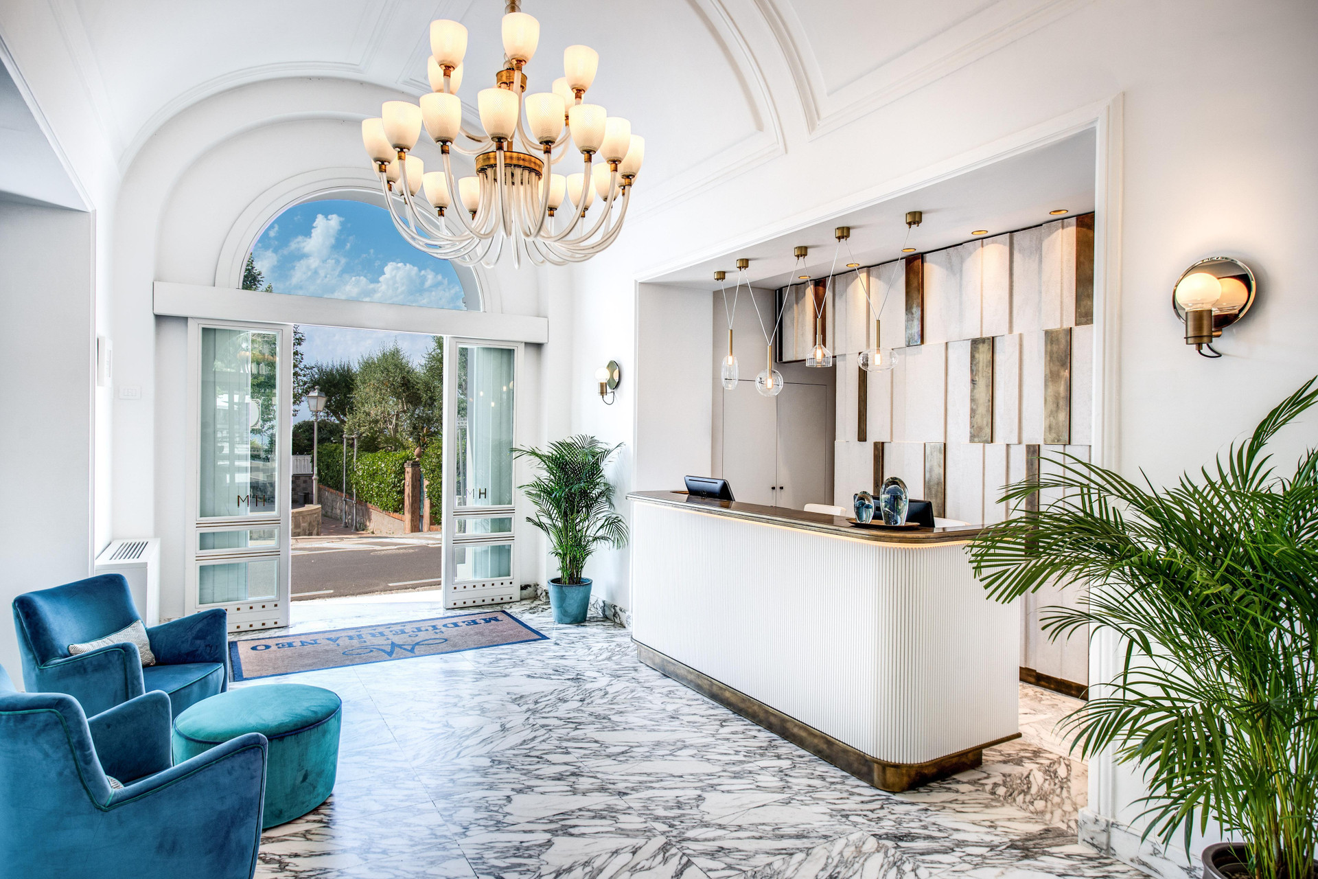 Vista Lobby Hotel Mediterraneo